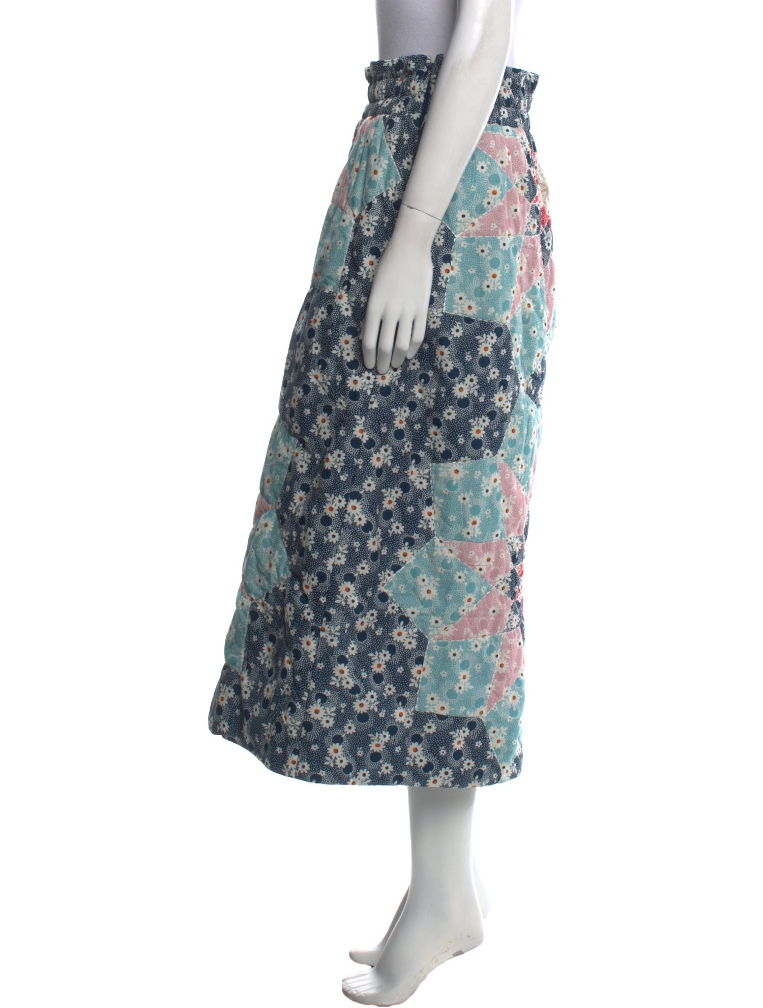 Sea New York Floral Print Midi Length Skirt