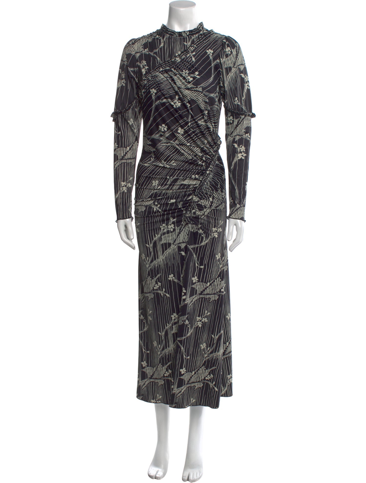 Sea New York Printed Long Dress