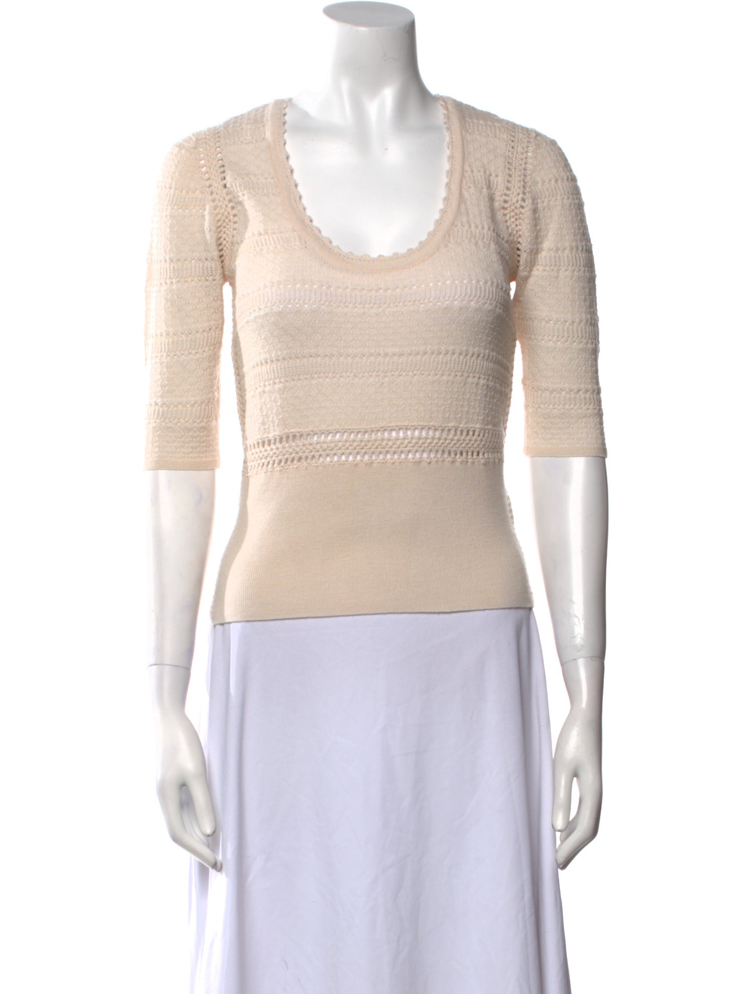 Sea New York Merino Wool Scoop Neck Sweater