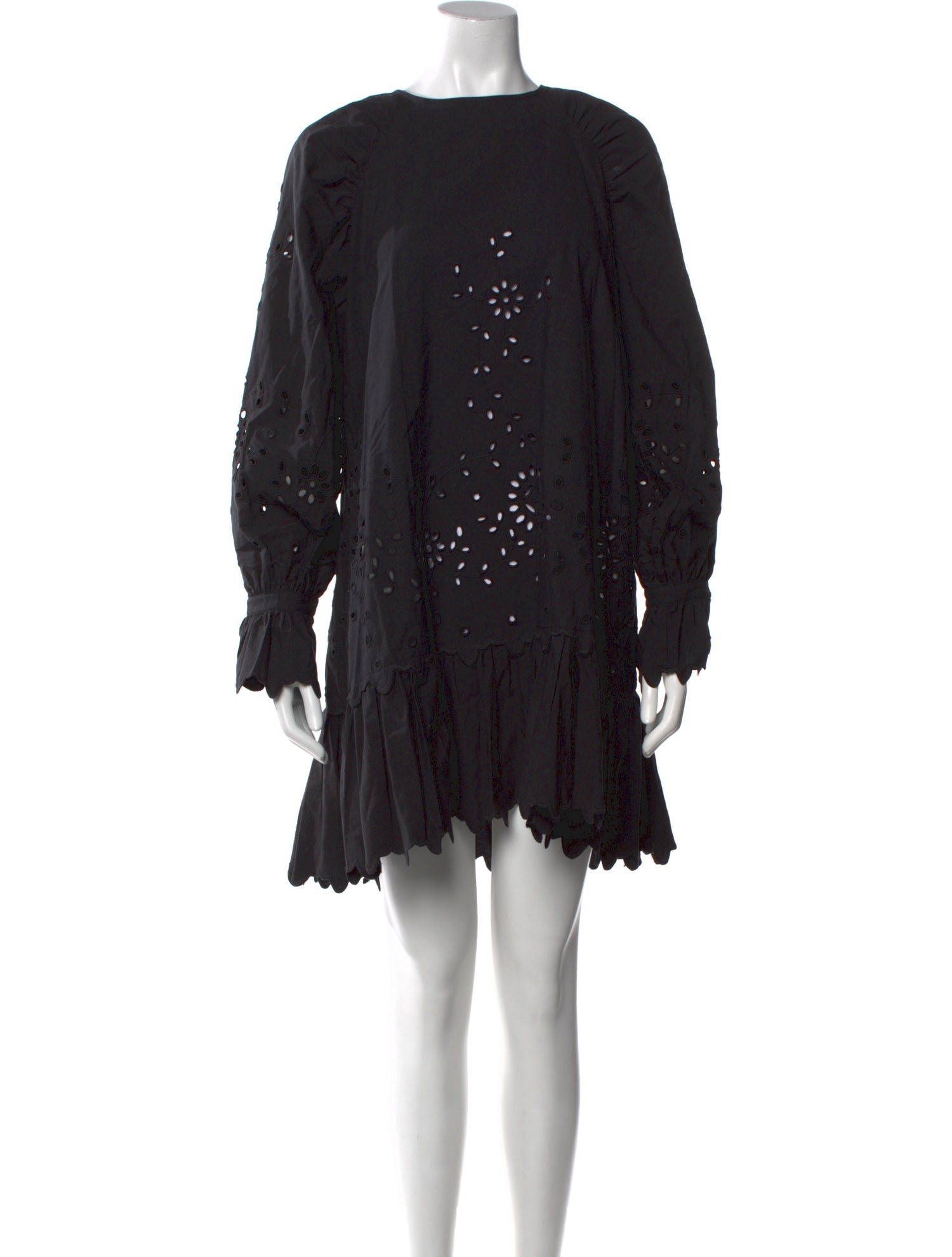 Sea New York Bateau Neckline Mini Dress