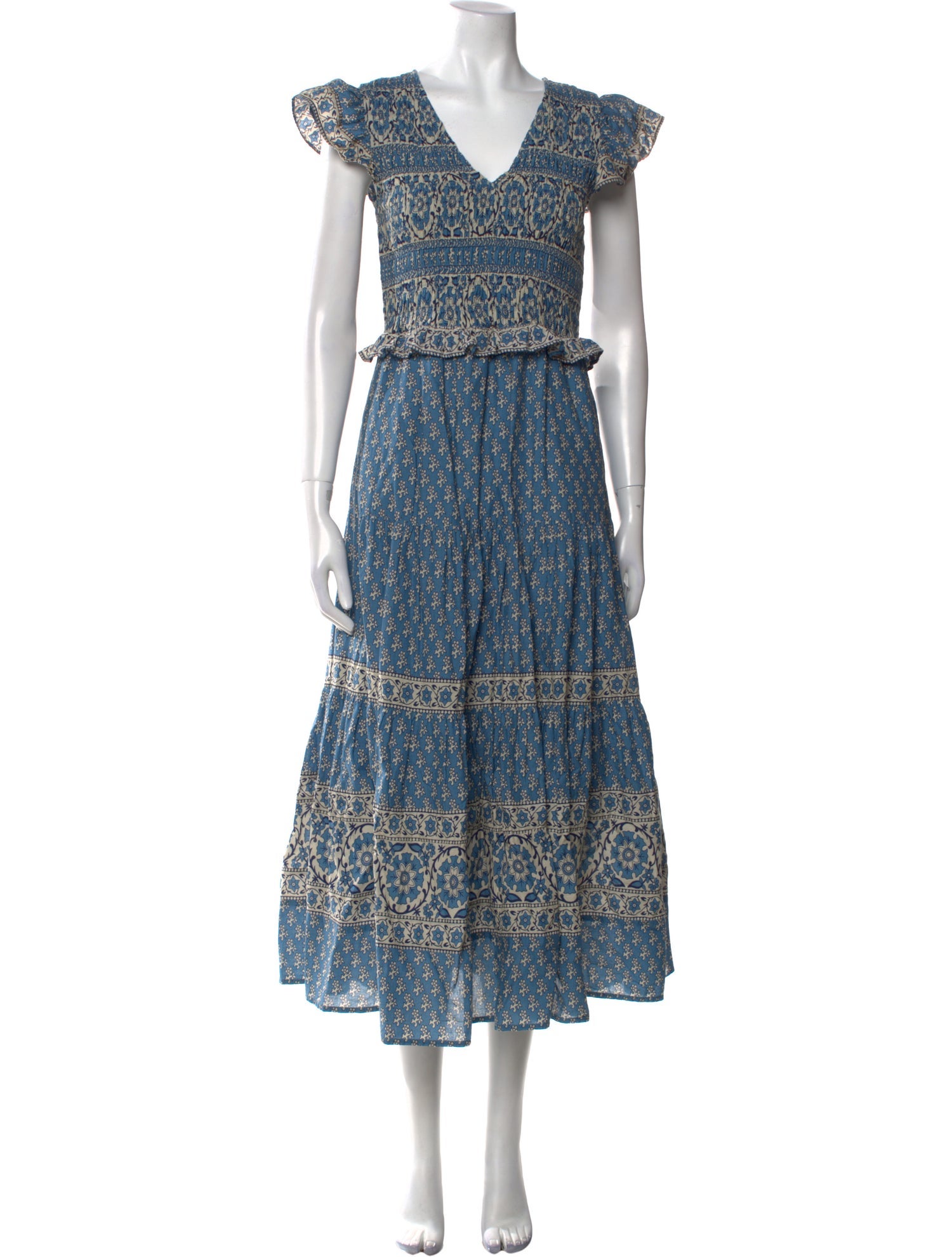 Sea New York Floral Print Long Dress