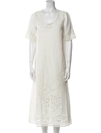 Sea New York Scoop Neck Long Dress