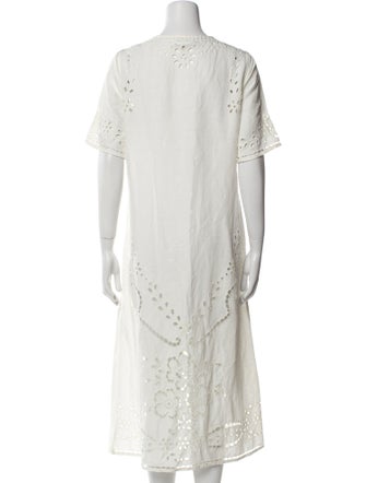 Sea New York Scoop Neck Long Dress