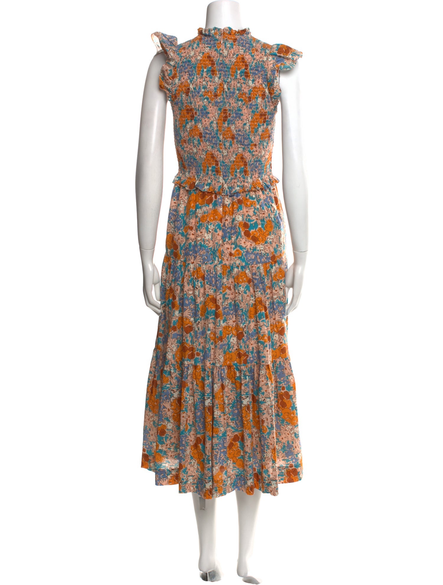 Sea New York Floral Print Long Dress