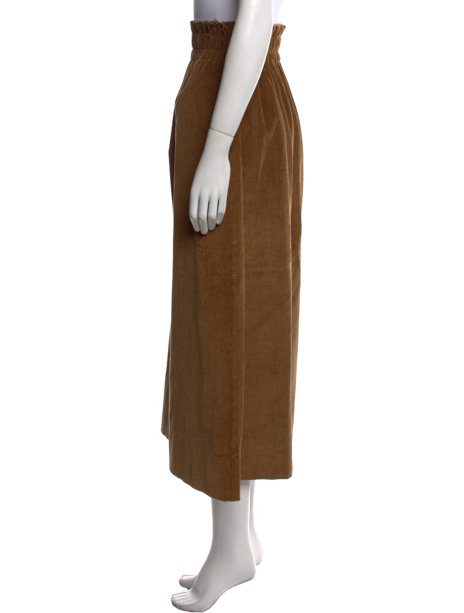 Sea New York Raw-Edge Trim Midi Length Skirt