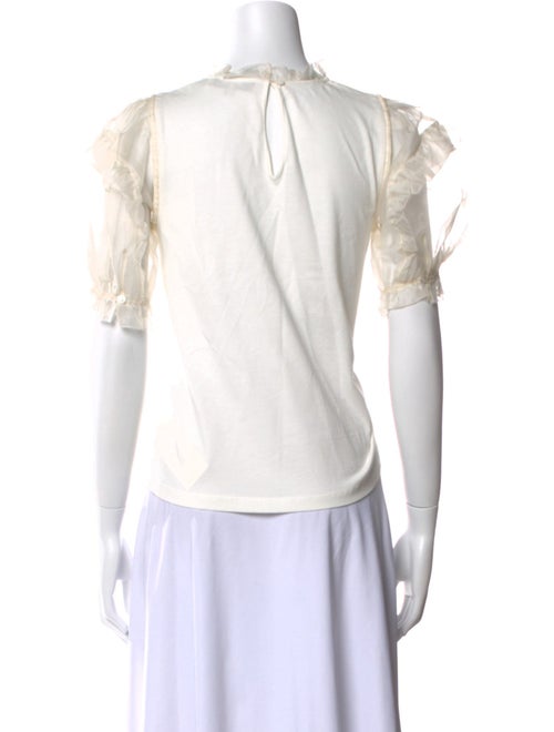 Sea New York Silk Crew Neck Blouse