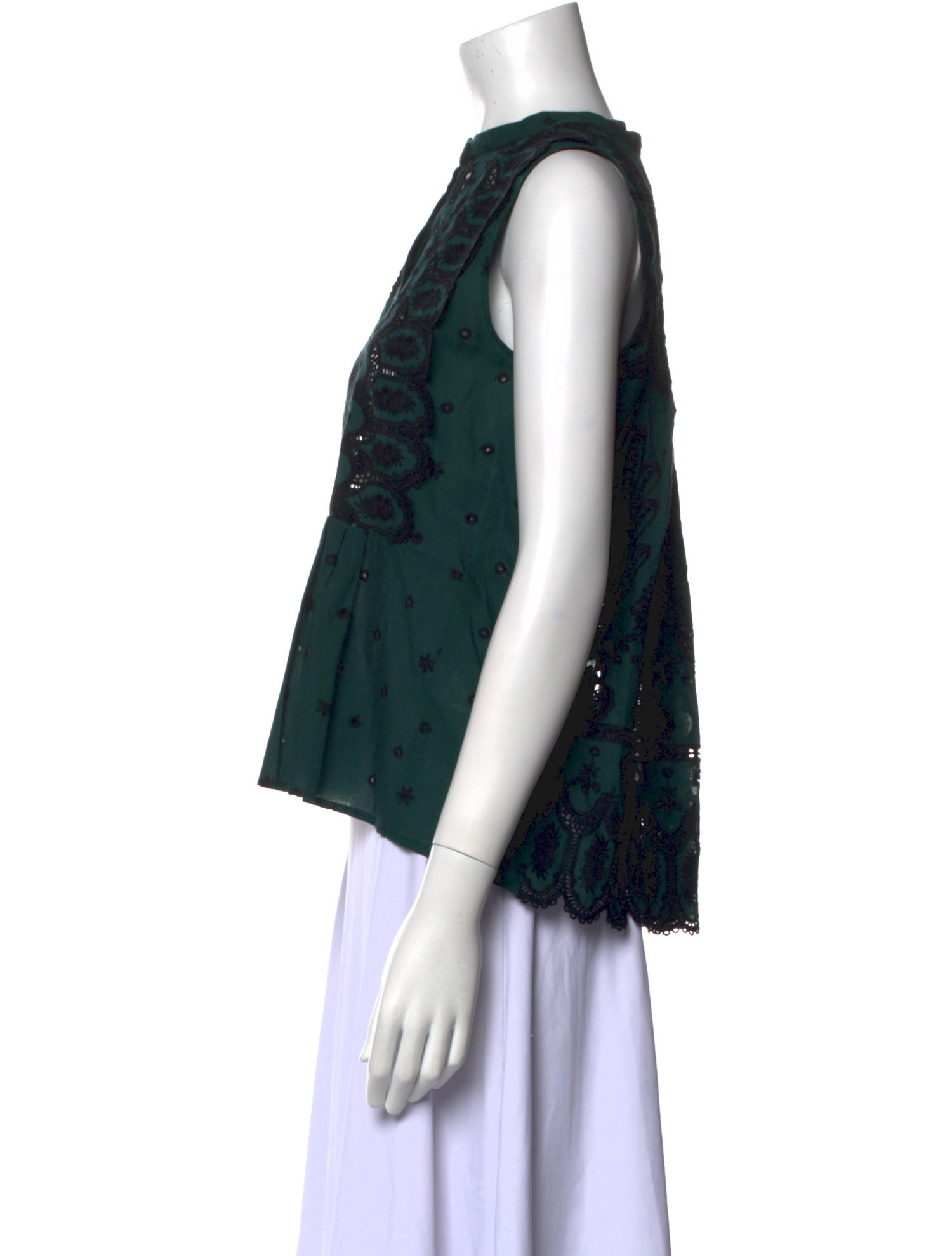 Sea New York Printed Crew Neck Top