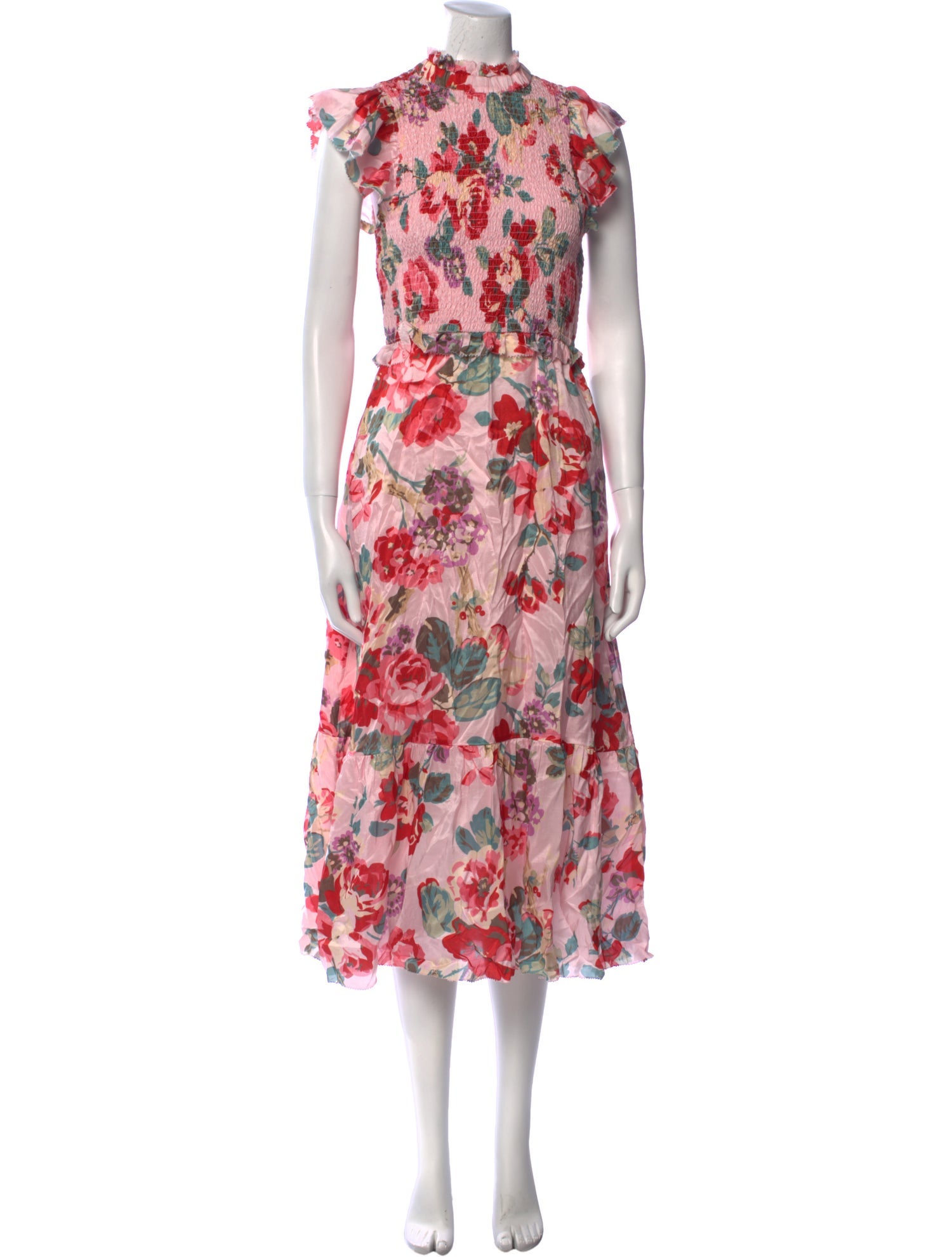 Sea New York Silk Midi Length Dress