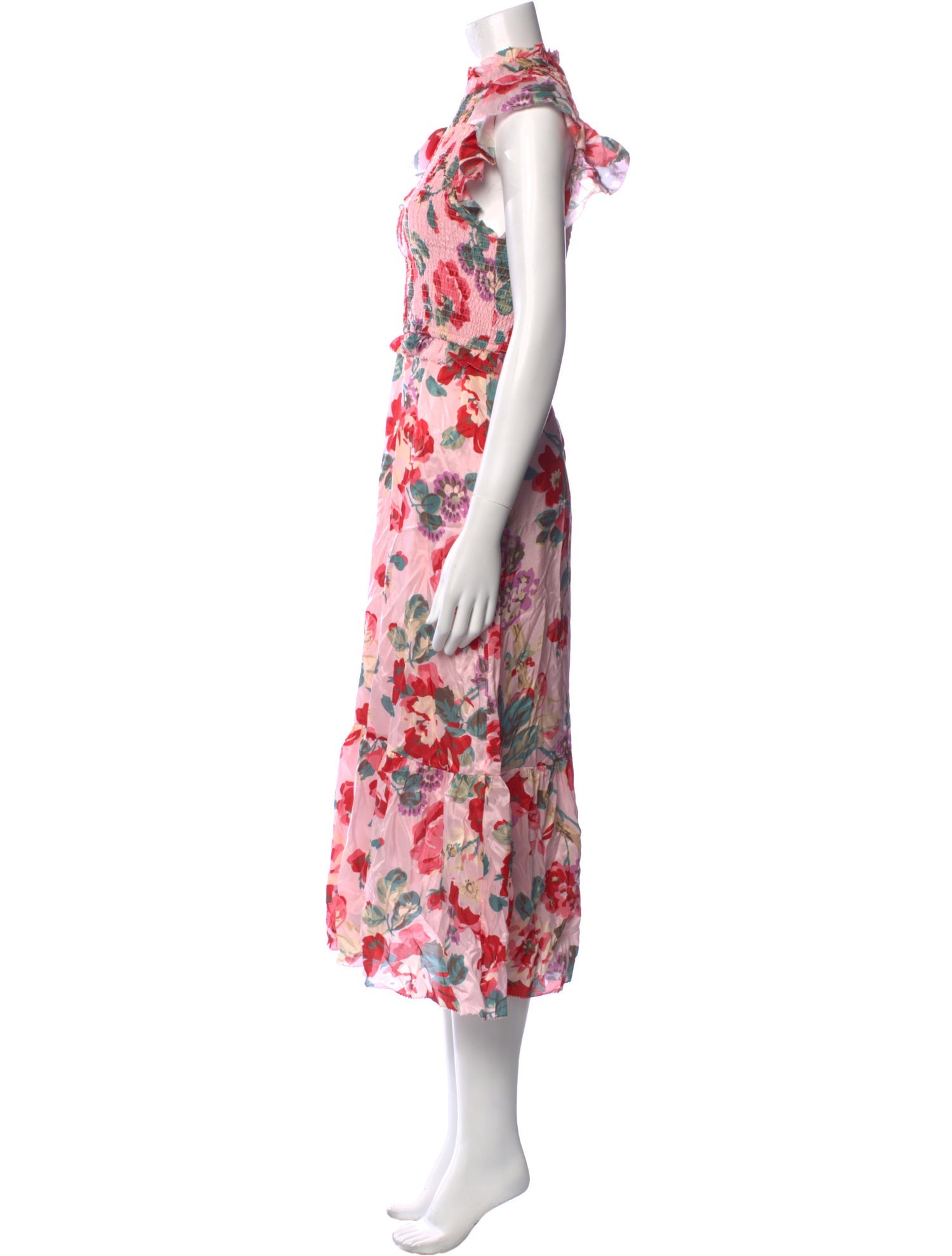 Sea New York Silk Midi Length Dress