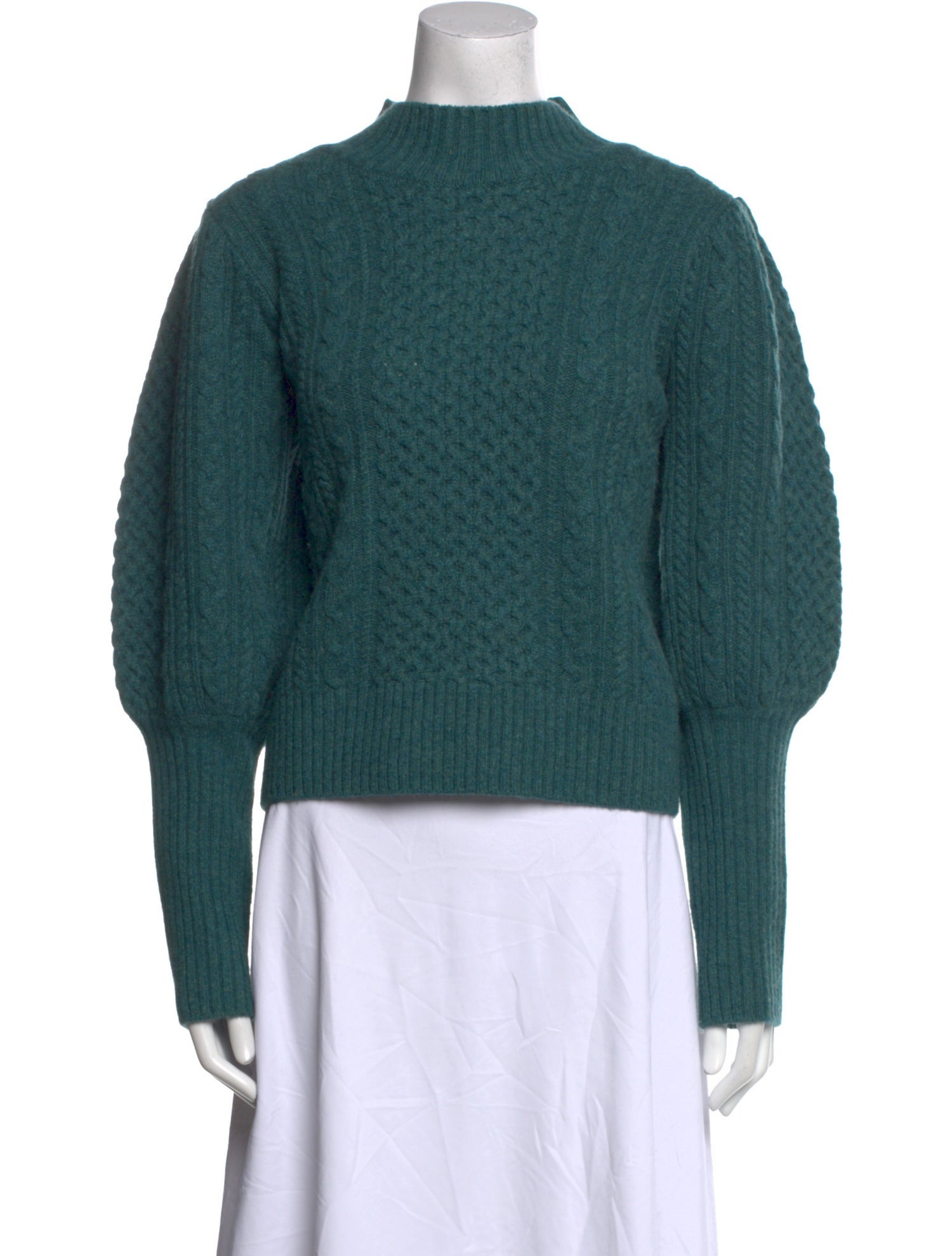 Sea New York Wool Mock Neck Sweater