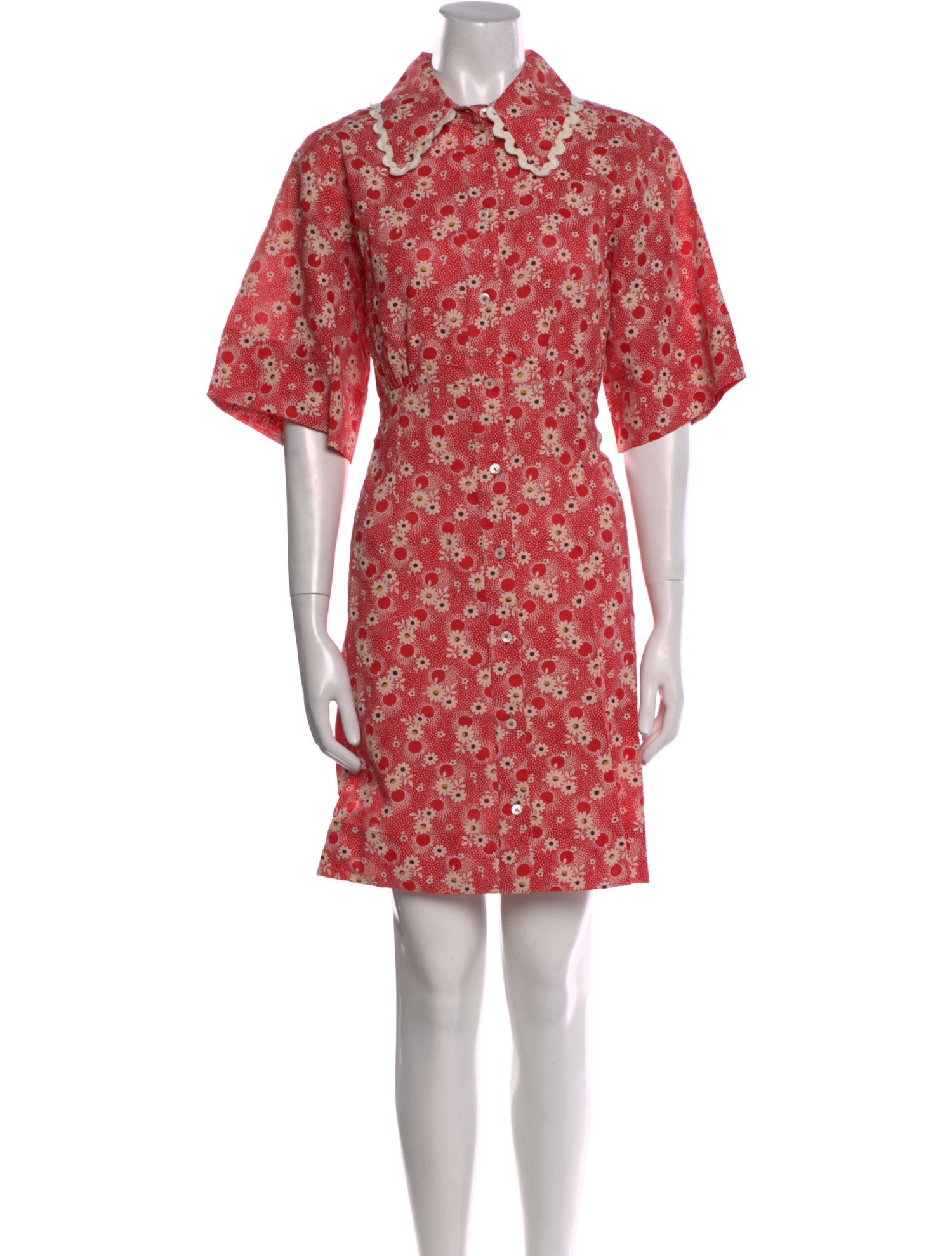 Sea New York Floral Print Mini Dress