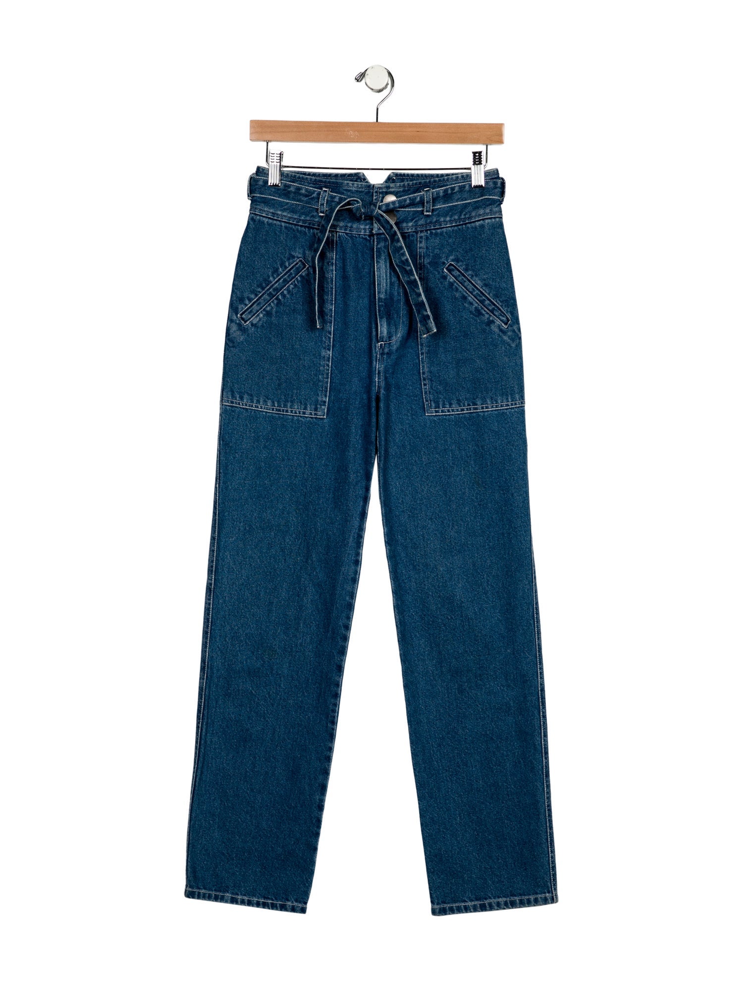 Sea New York High-Rise Straight Leg Jeans