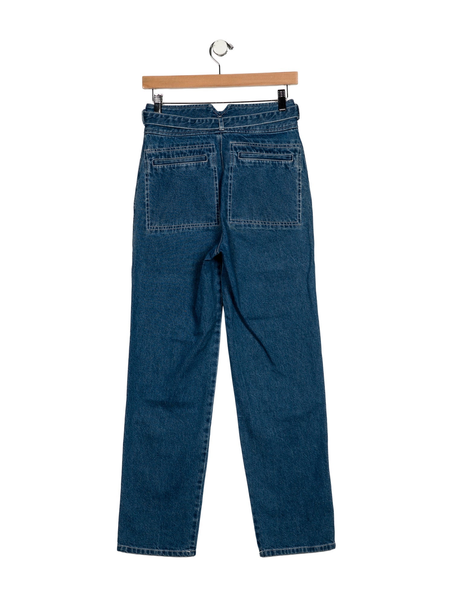 Sea New York High-Rise Straight Leg Jeans