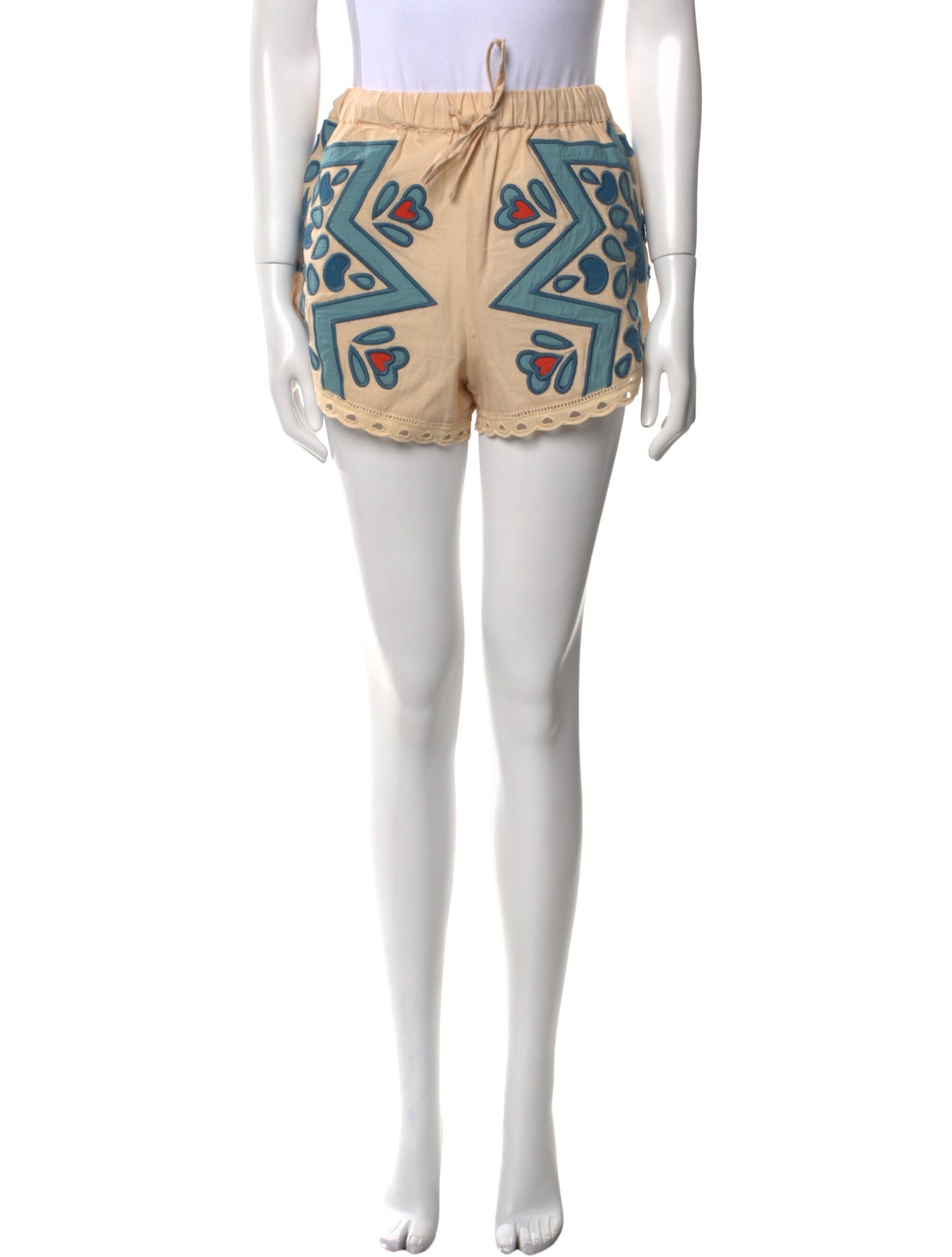 Sea New York Printed Mini Shorts