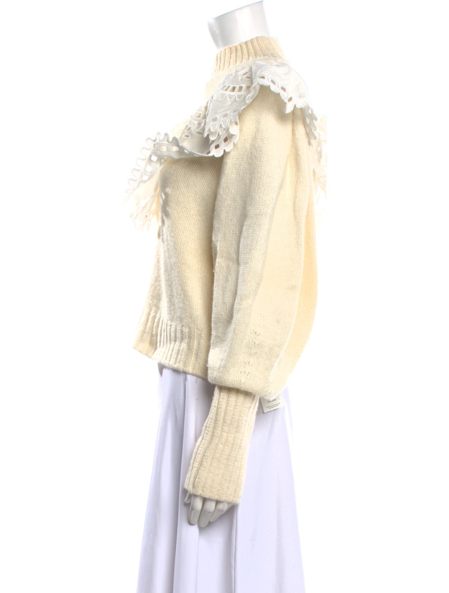 Sea New York Merino Wool Mock Neck Sweater