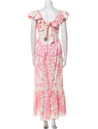 Sea New York Printed Long Dress