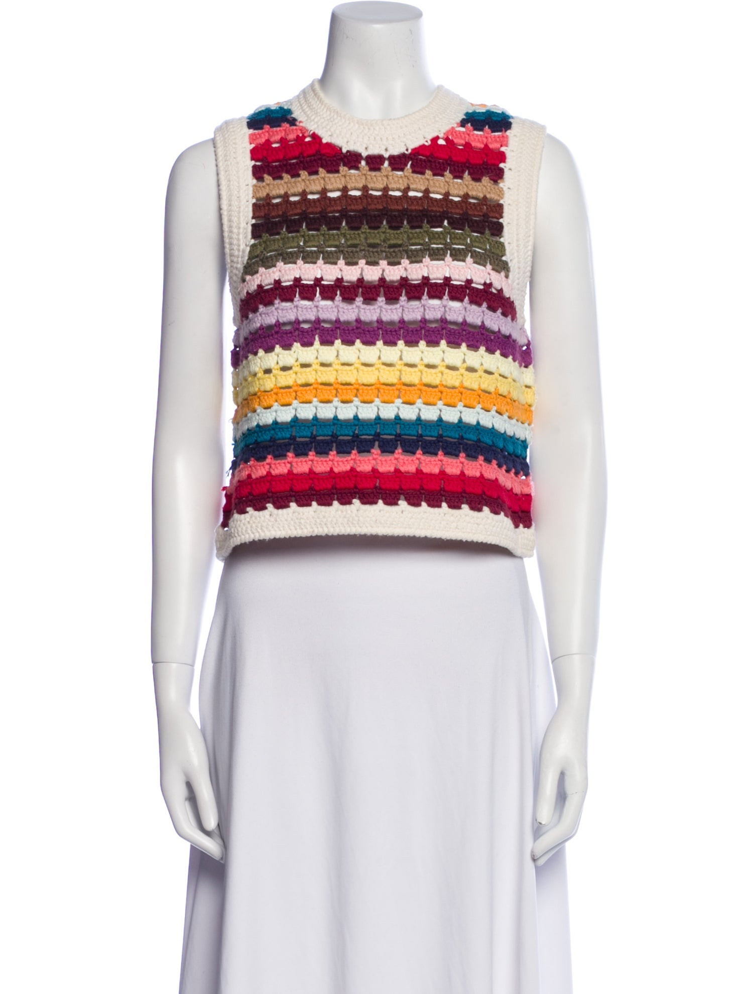 Sea New York Striped Crew Neck Sweater