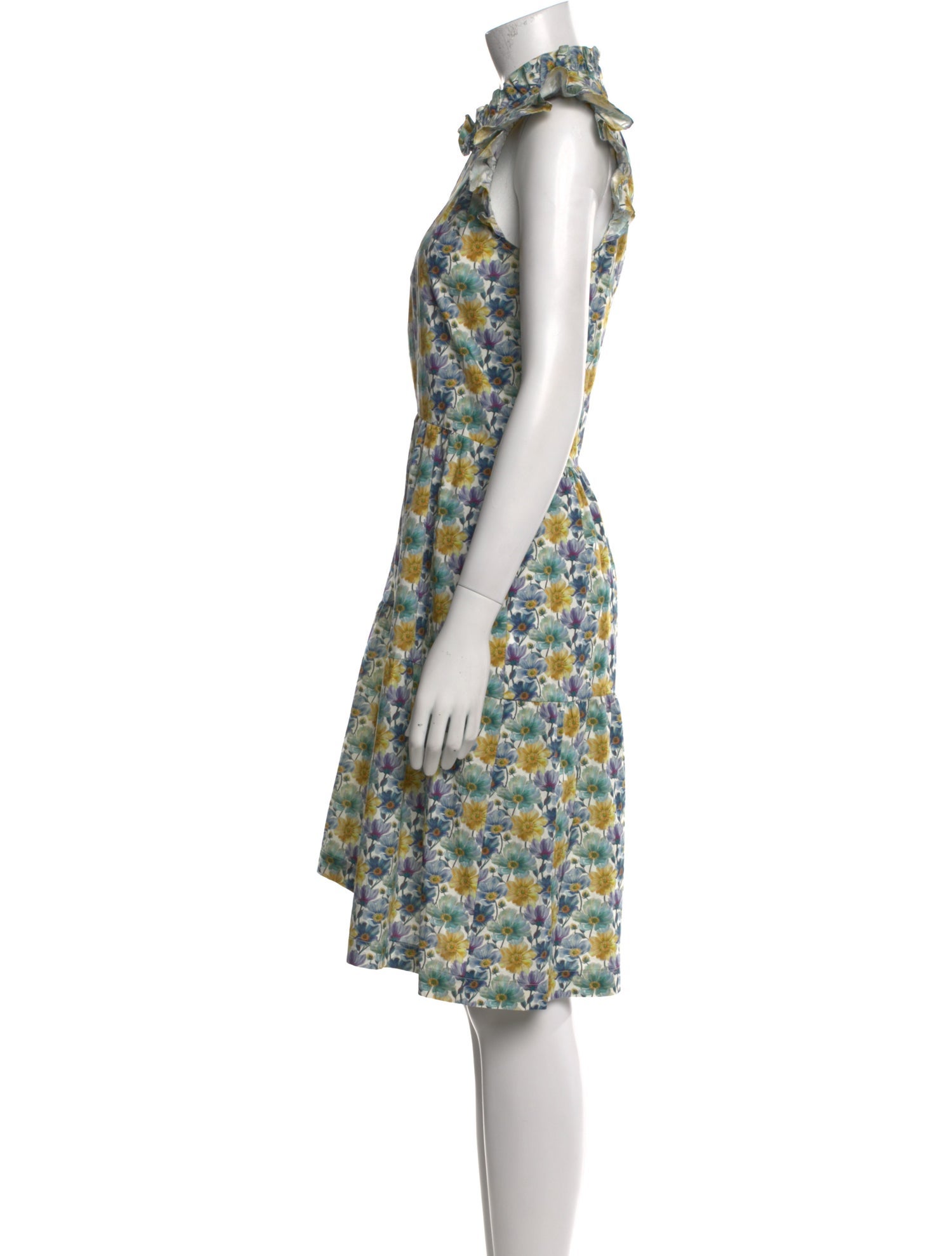 Sea New York Floral Print Knee-Length Dress