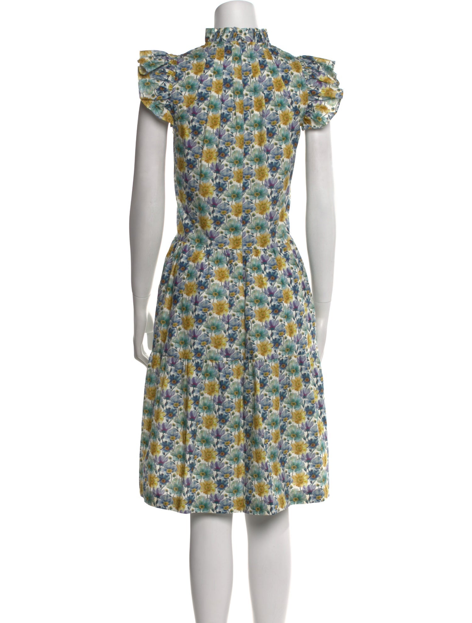 Sea New York Floral Print Knee-Length Dress