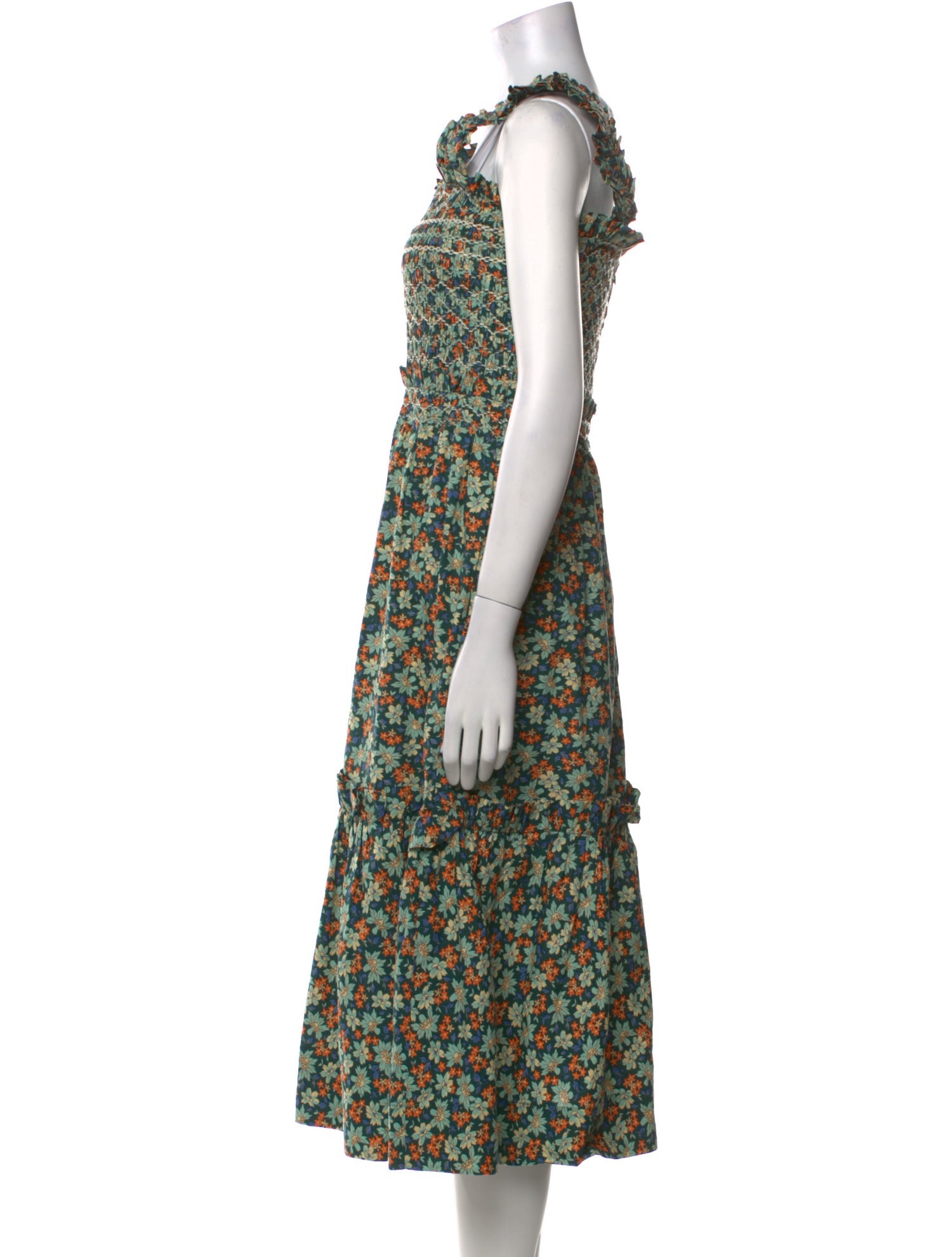 Sea New York Floral Print Long Dress