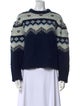 Sea New York Printed Crew Neck Sweater
