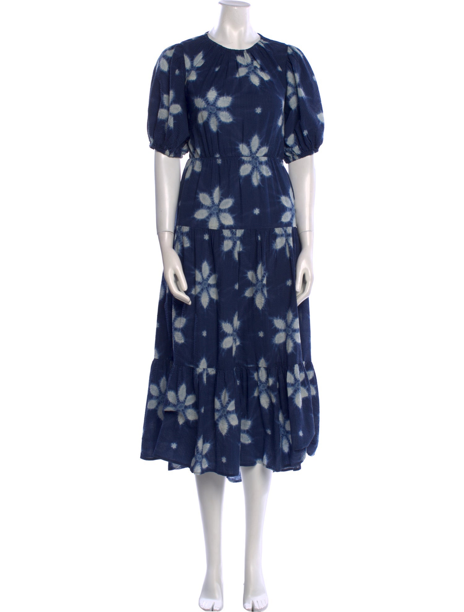 Sea New York Tie-Dye Print Long Dress