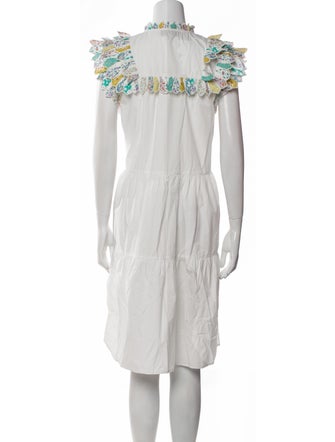 Sea New York Crew Neck Knee-Length Dress