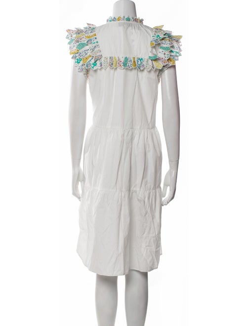 Sea New York Crew Neck Knee-Length Dress