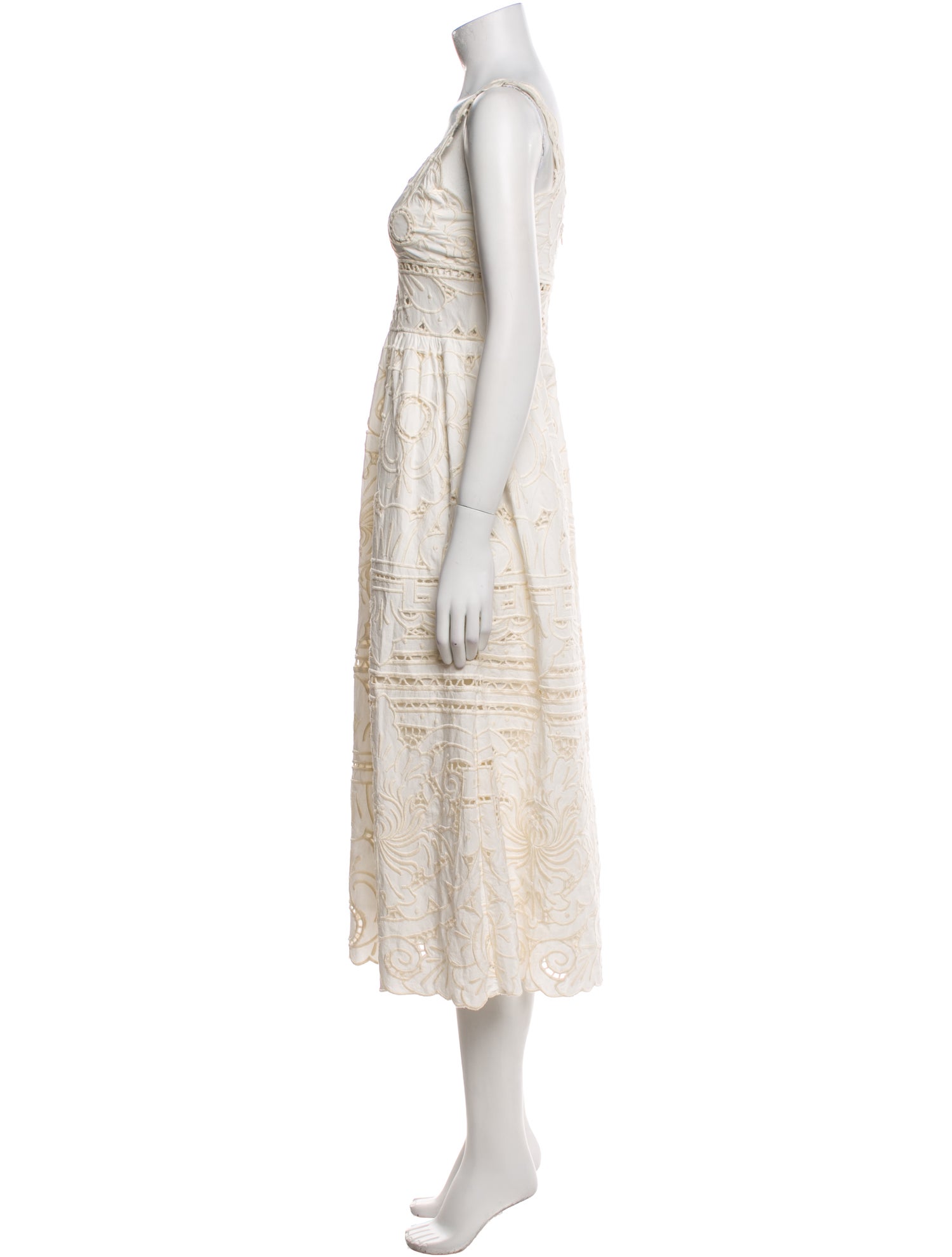 Sea New York Lace Pattern Long Dress w/ Tags