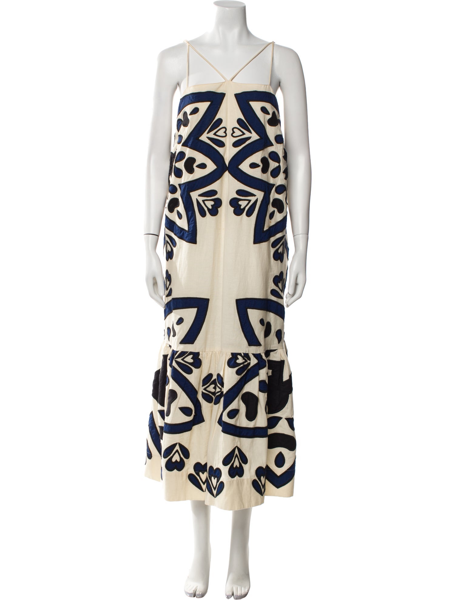 Sea New York Printed Long Dress