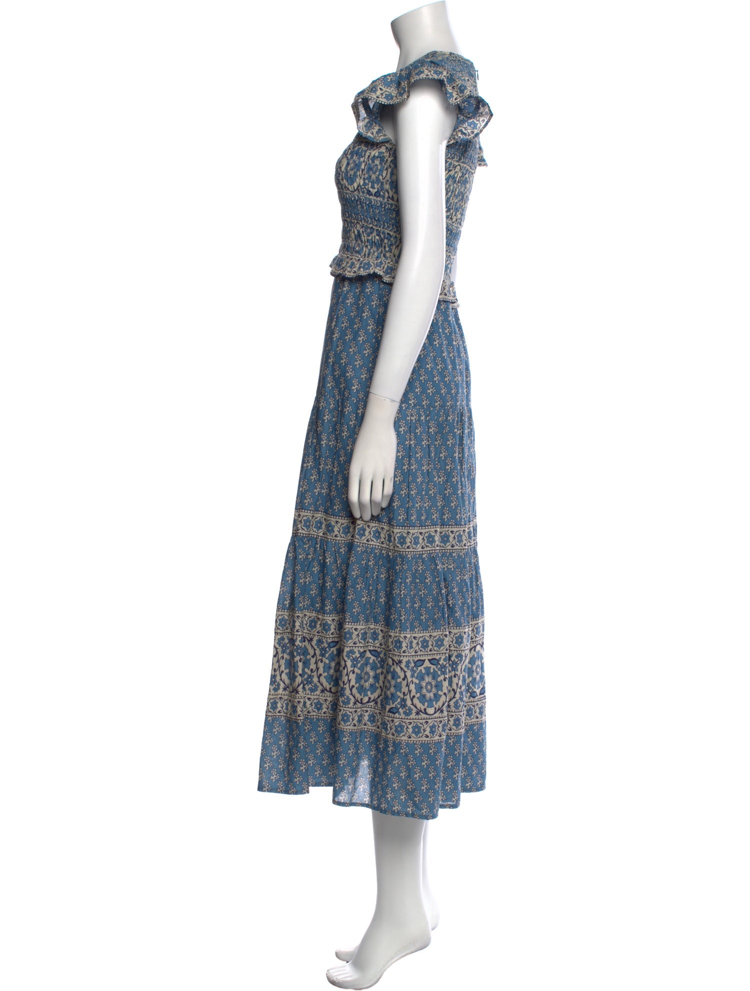 Sea New York Floral Print Long Dress