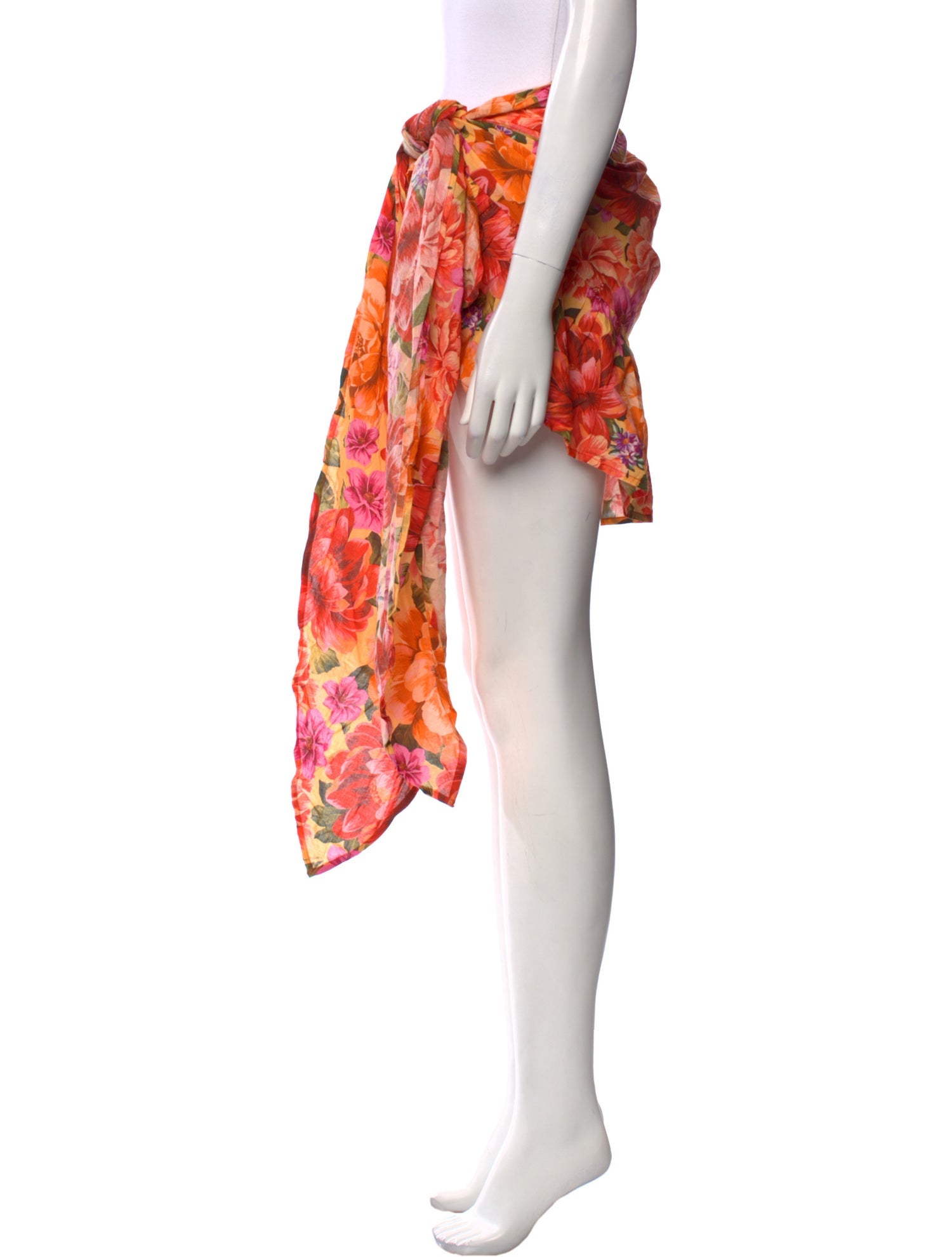 Farm Rio Floral Print Knee-Length Skirt w/ Tags