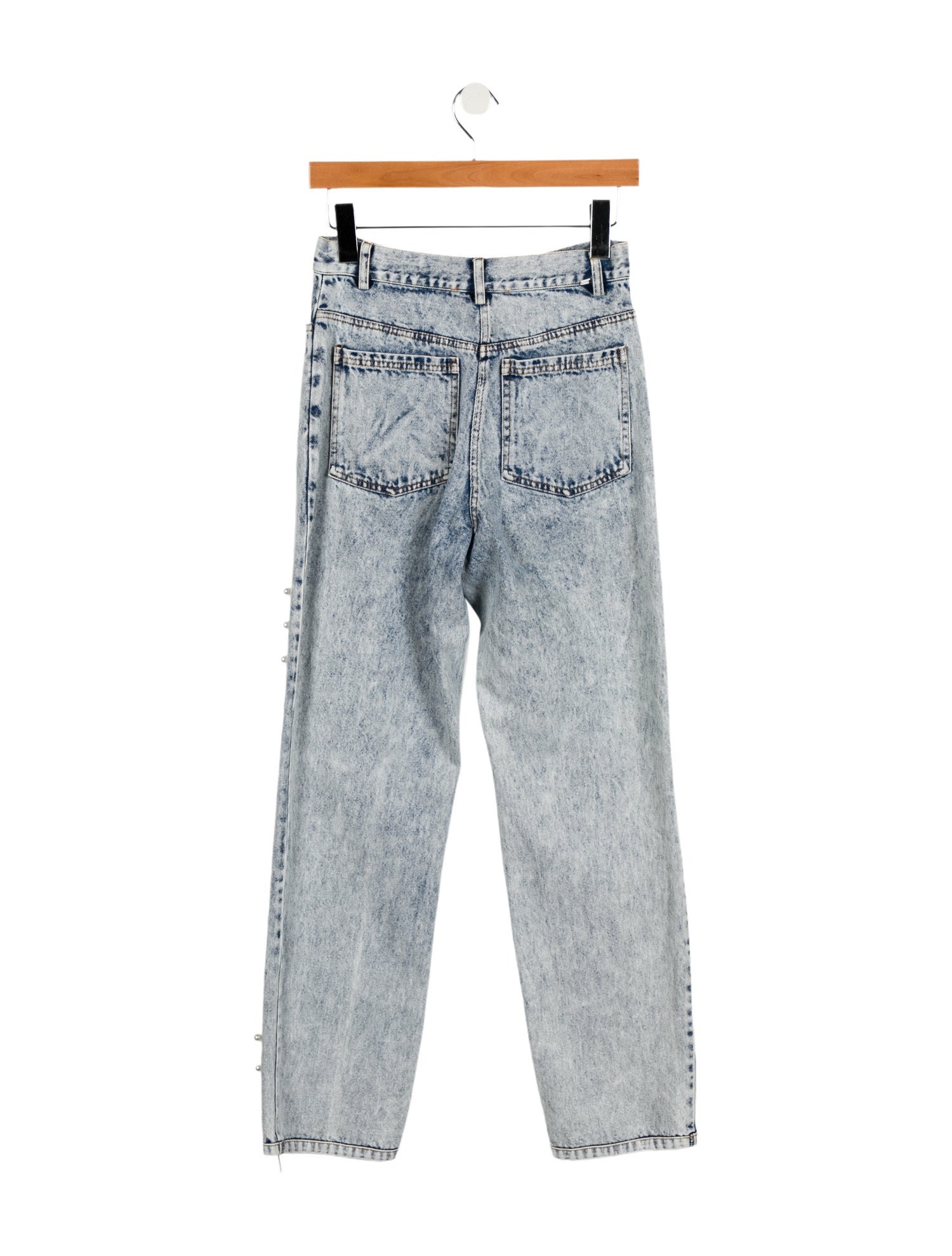 Sea New York High-Rise Straight Leg Jeans