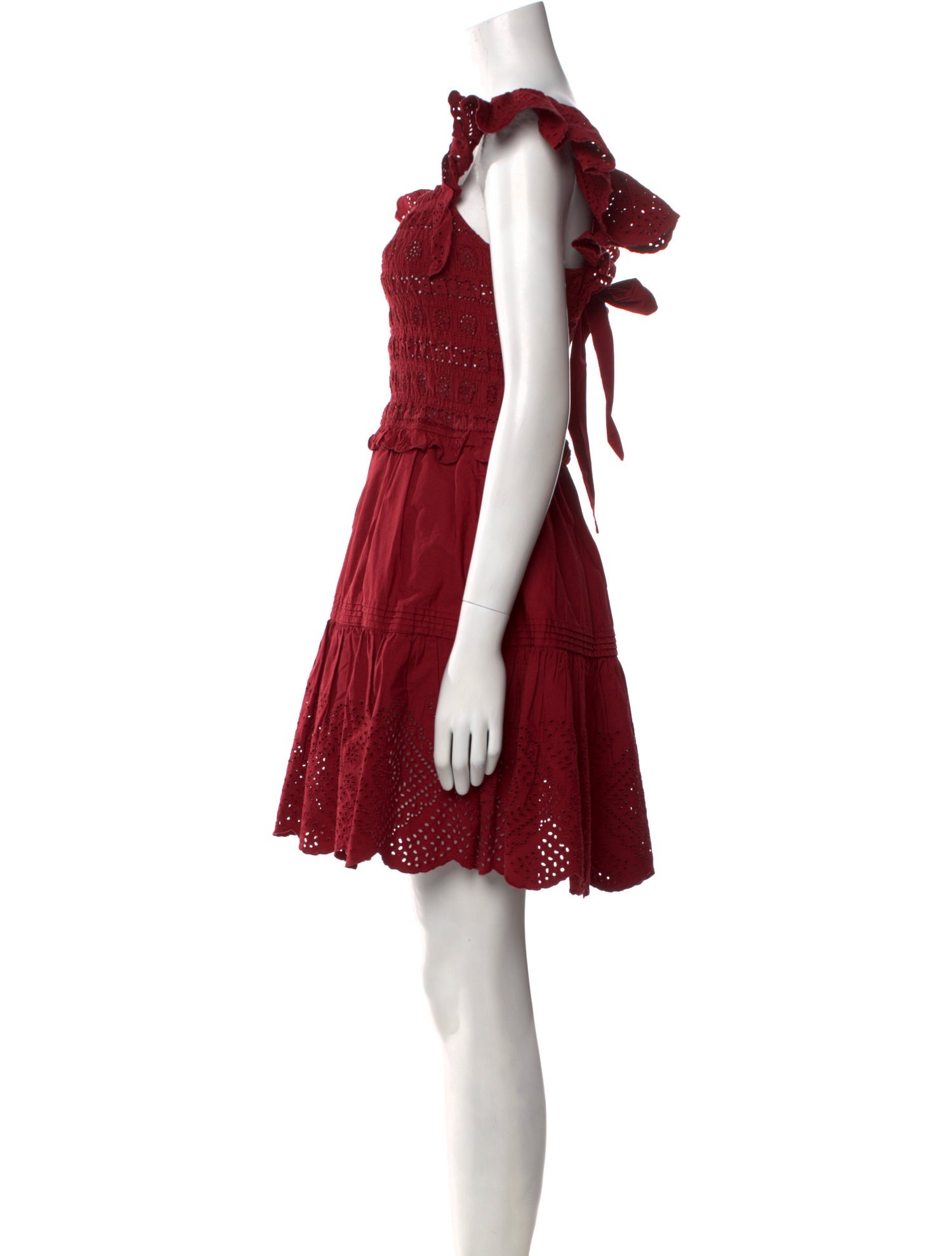 Sea New York Square Neckline Mini Dress