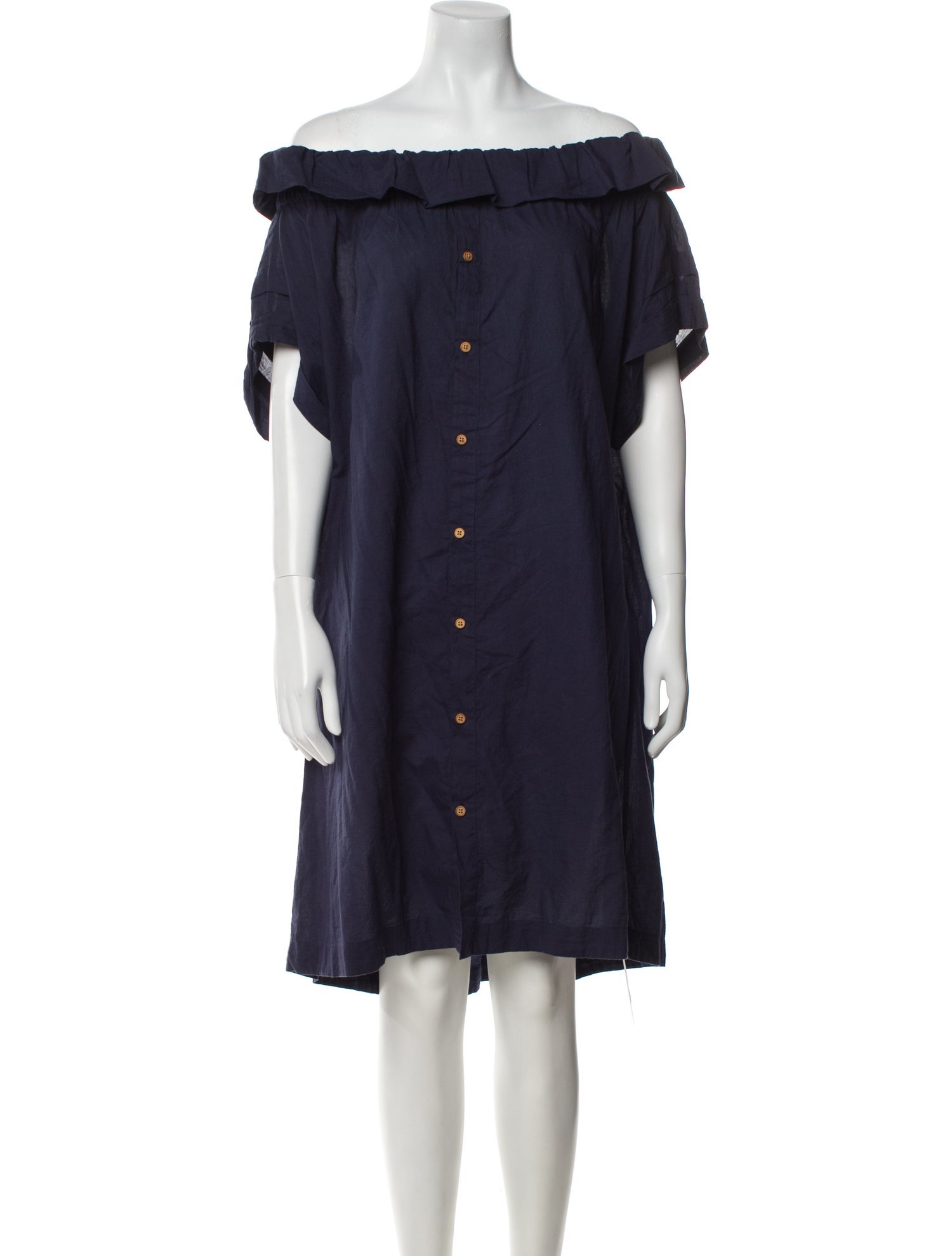 Sea New York Off-The-Shoulder Mini Dress