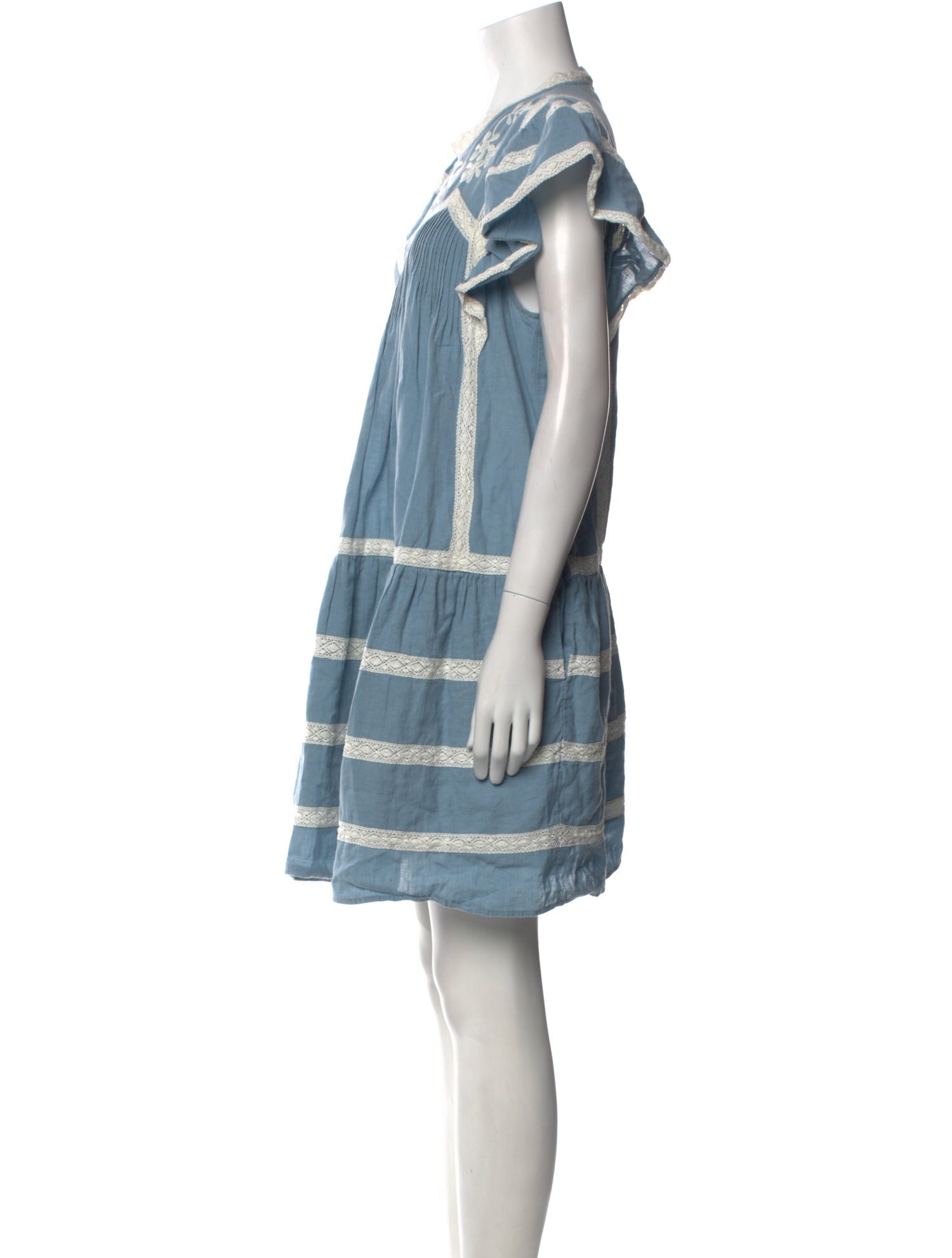 Sea New York Linen Mini Dress