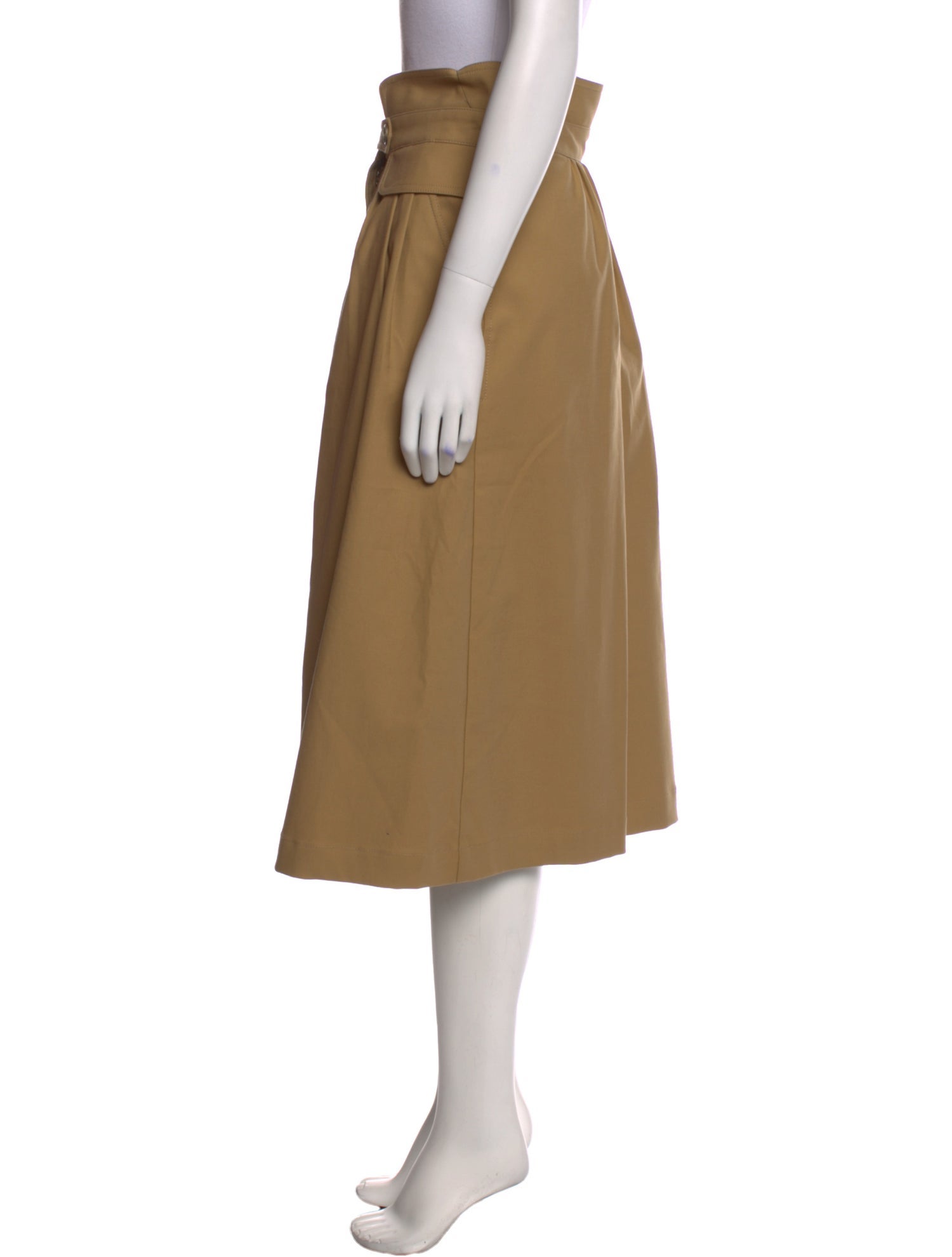 Sea New York Pleated Accents Midi Length Skirt