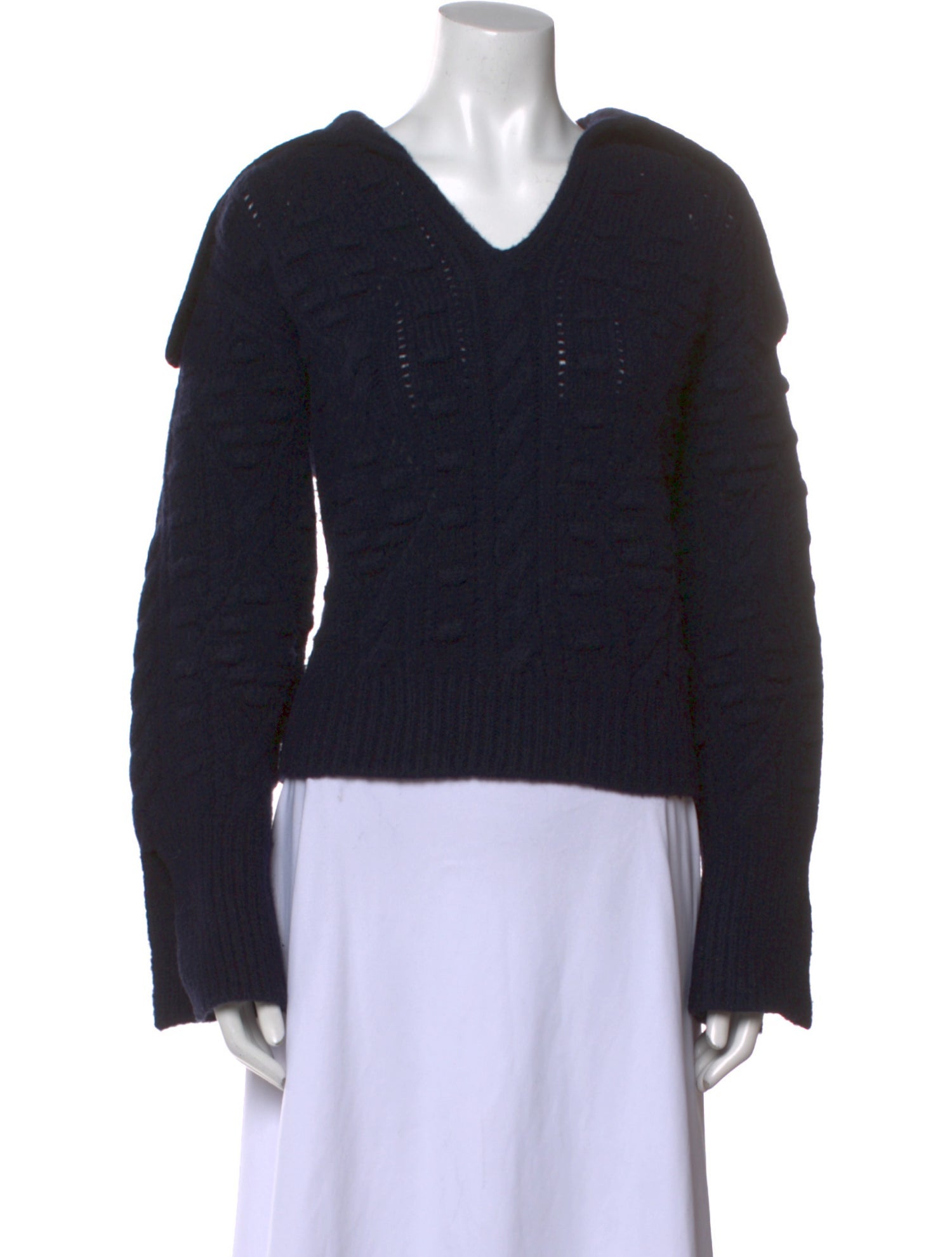 Sea New York Wool V-Neck Sweater