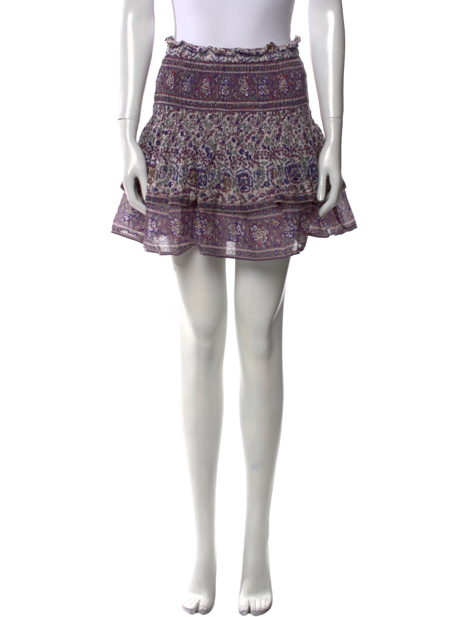 Sea New York Printed Mini Skirt