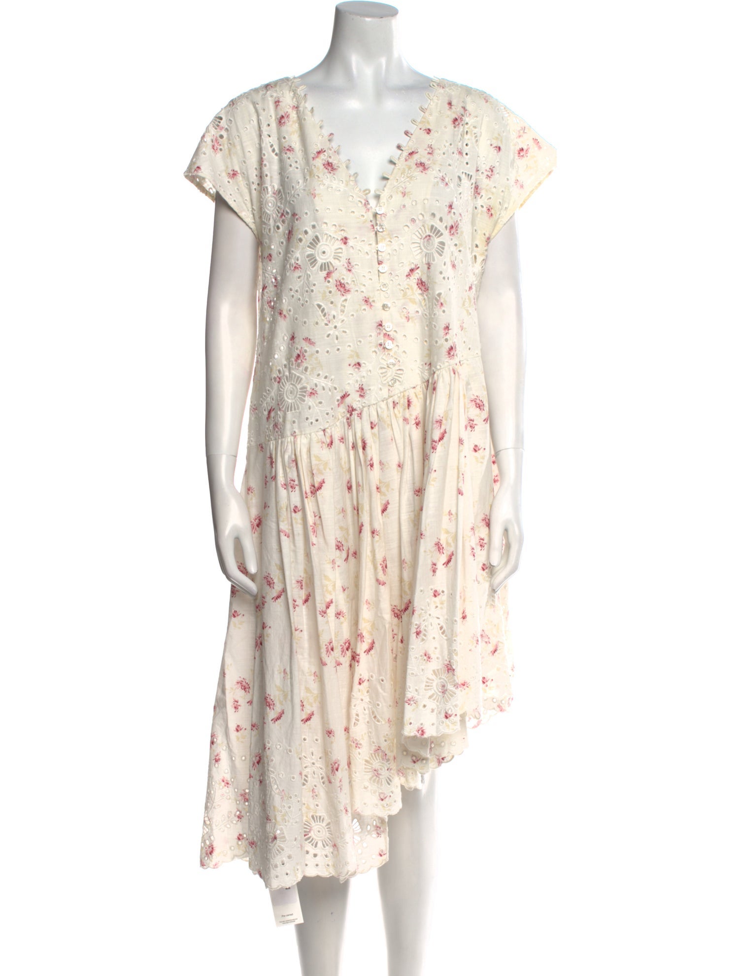 Sea New York Floral Print Knee-Length Dress