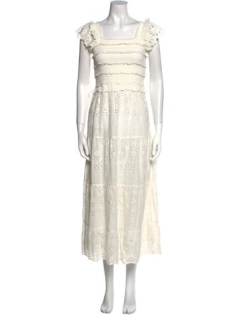 Sea New York Square Neckline Long Dress