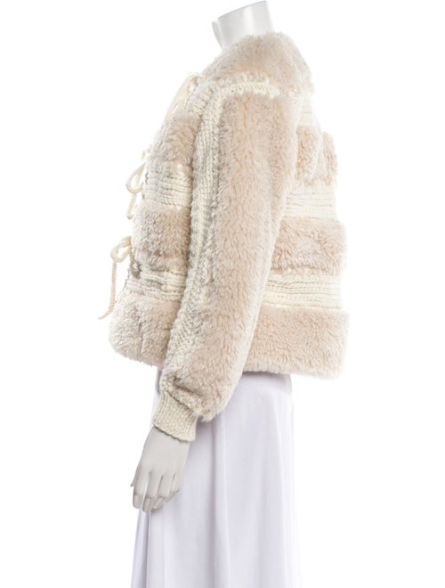 Sea New York Wool Faux Fur Jacket
