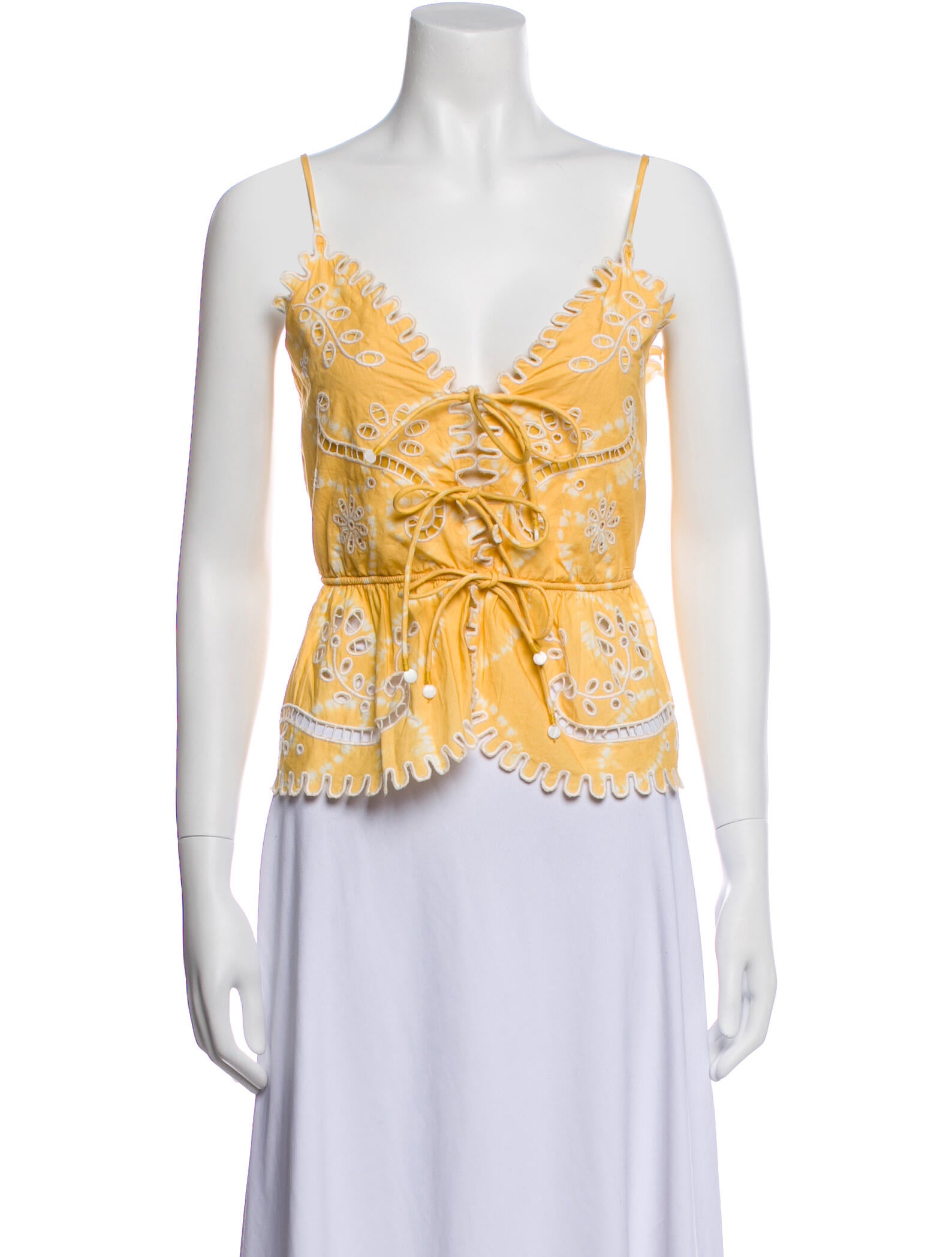 Sea New York Liat Printed Crop Top