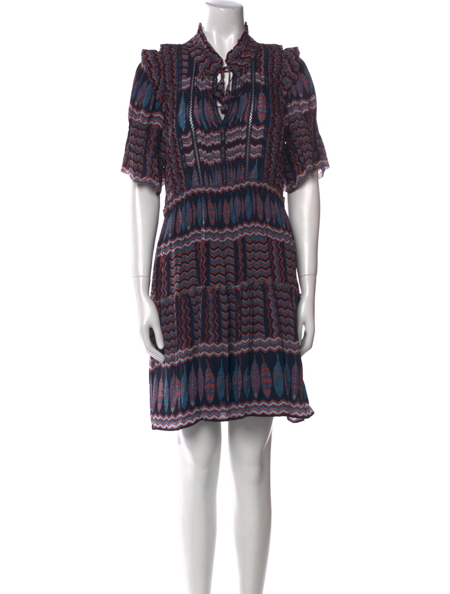 Sea New York Printed Mini Dress