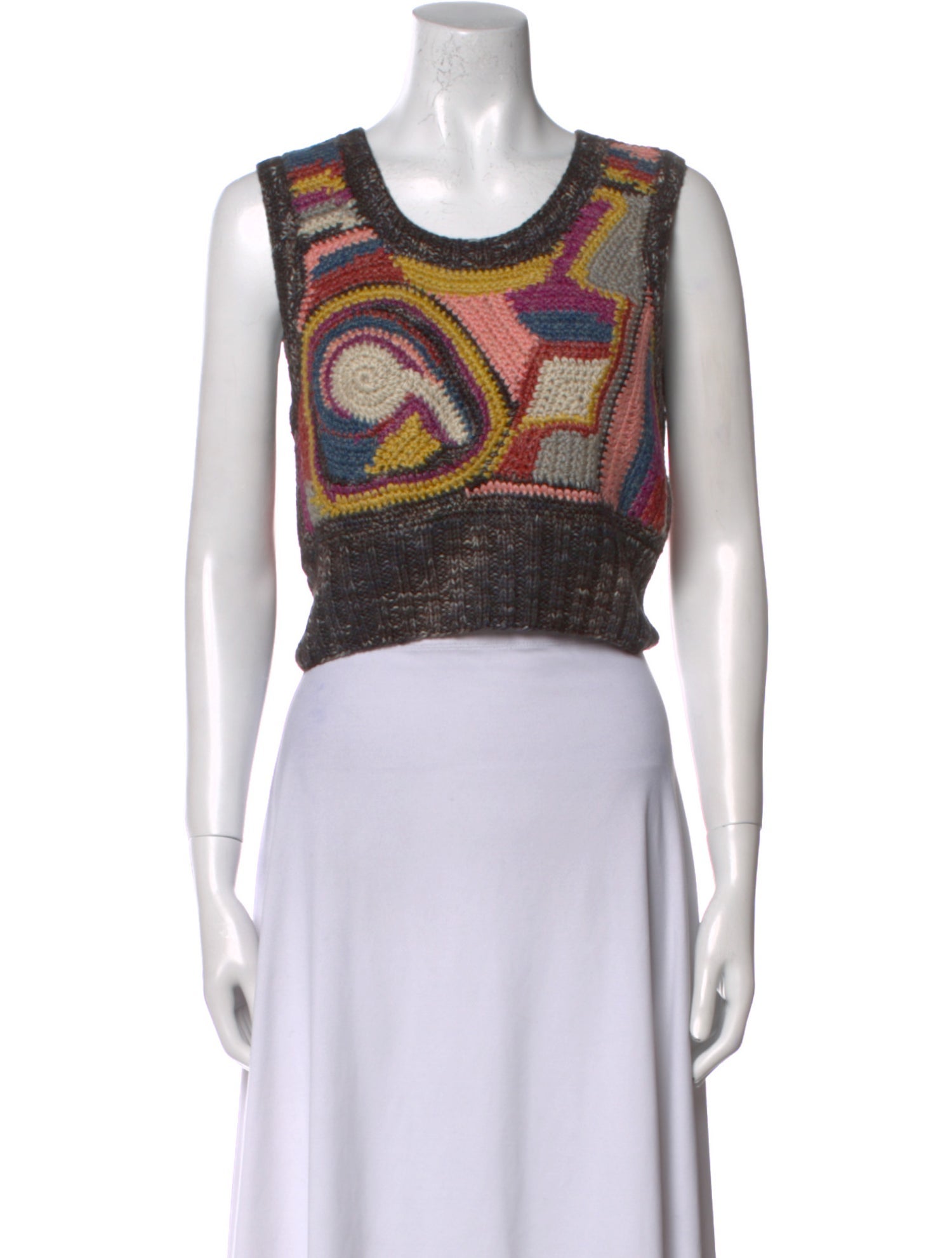 Sea New York Merino Wool Printed Sweater