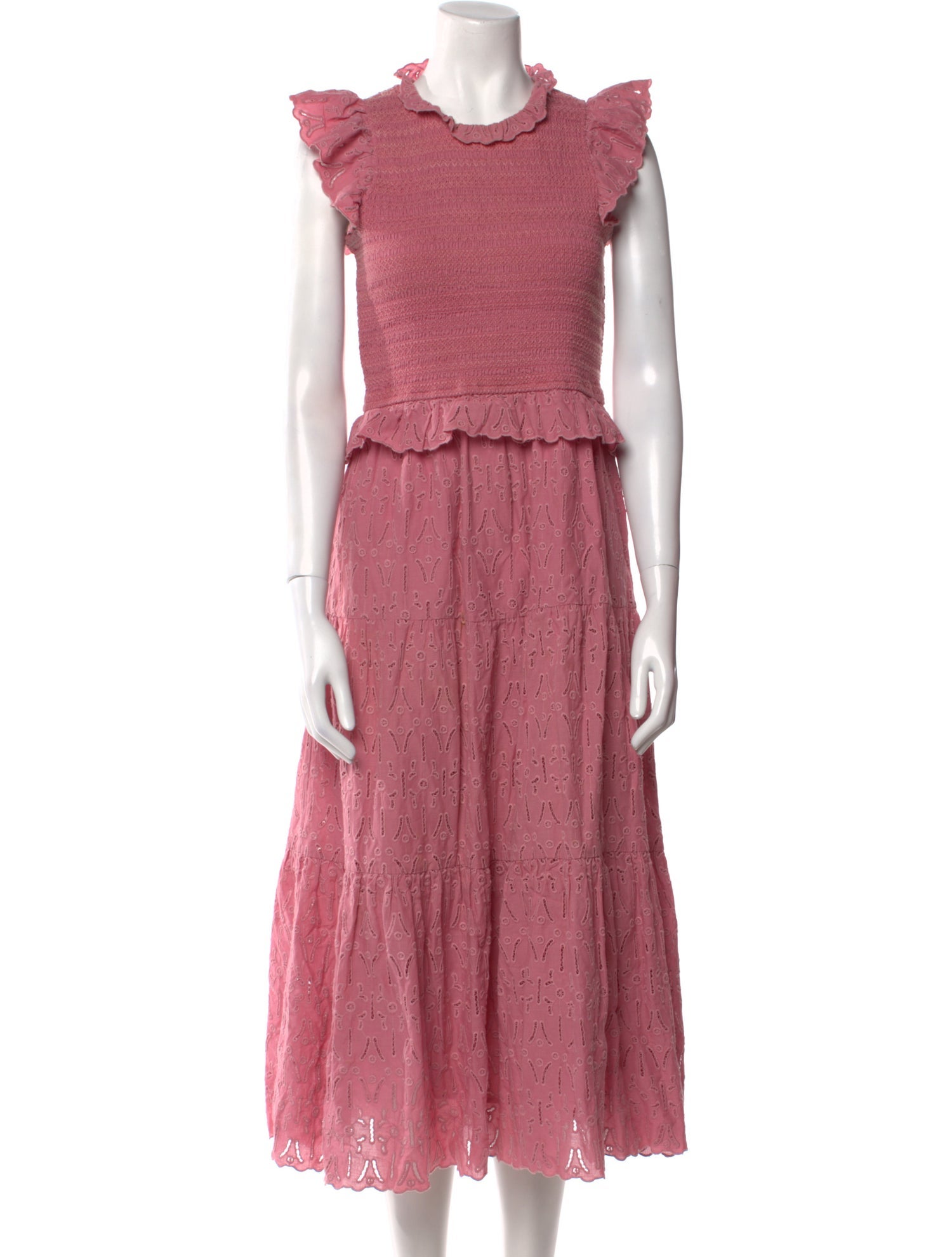 Sea New York Crew Neck Long Dress