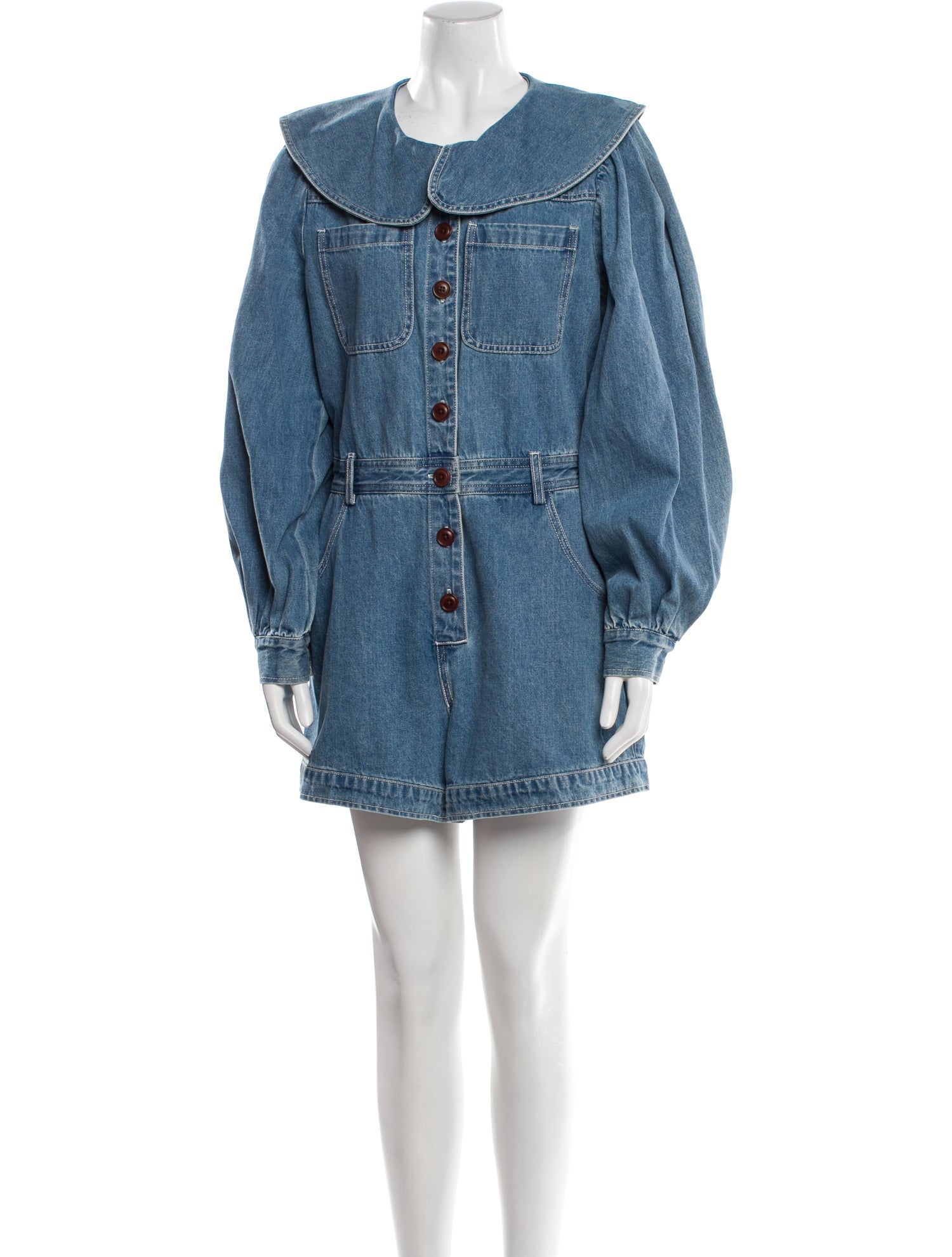 Sea New York Crew Neck Romper