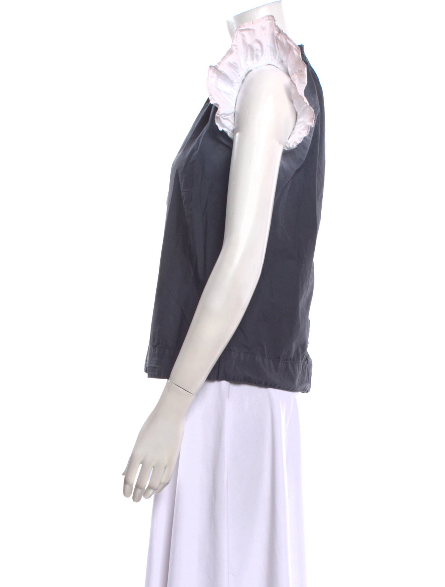 Sea New York Scoop Neck Short Sleeve Blouse