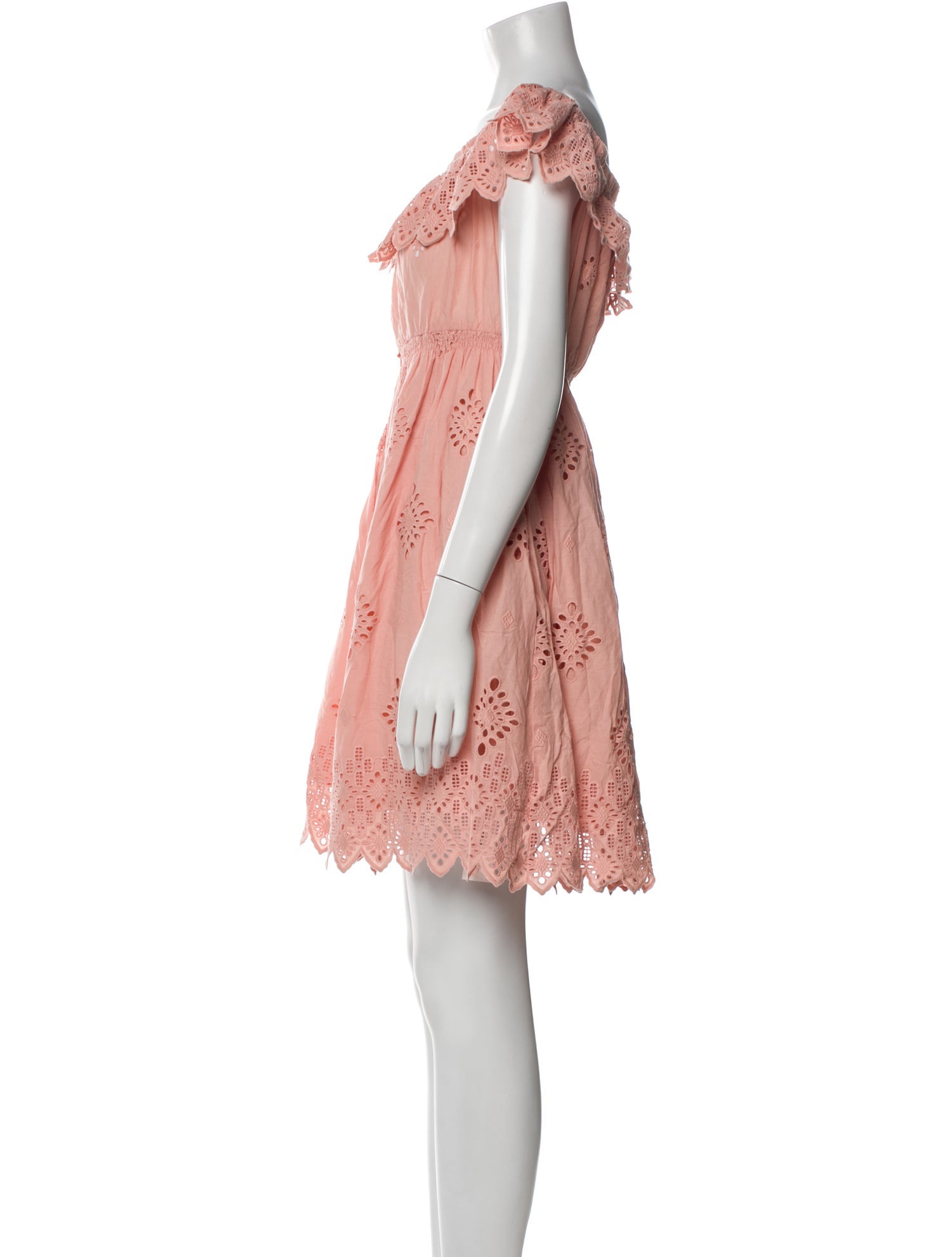 Sea New York Square Neckline Mini Dress