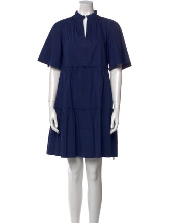 Sea New York Mock Neck Mini Dress